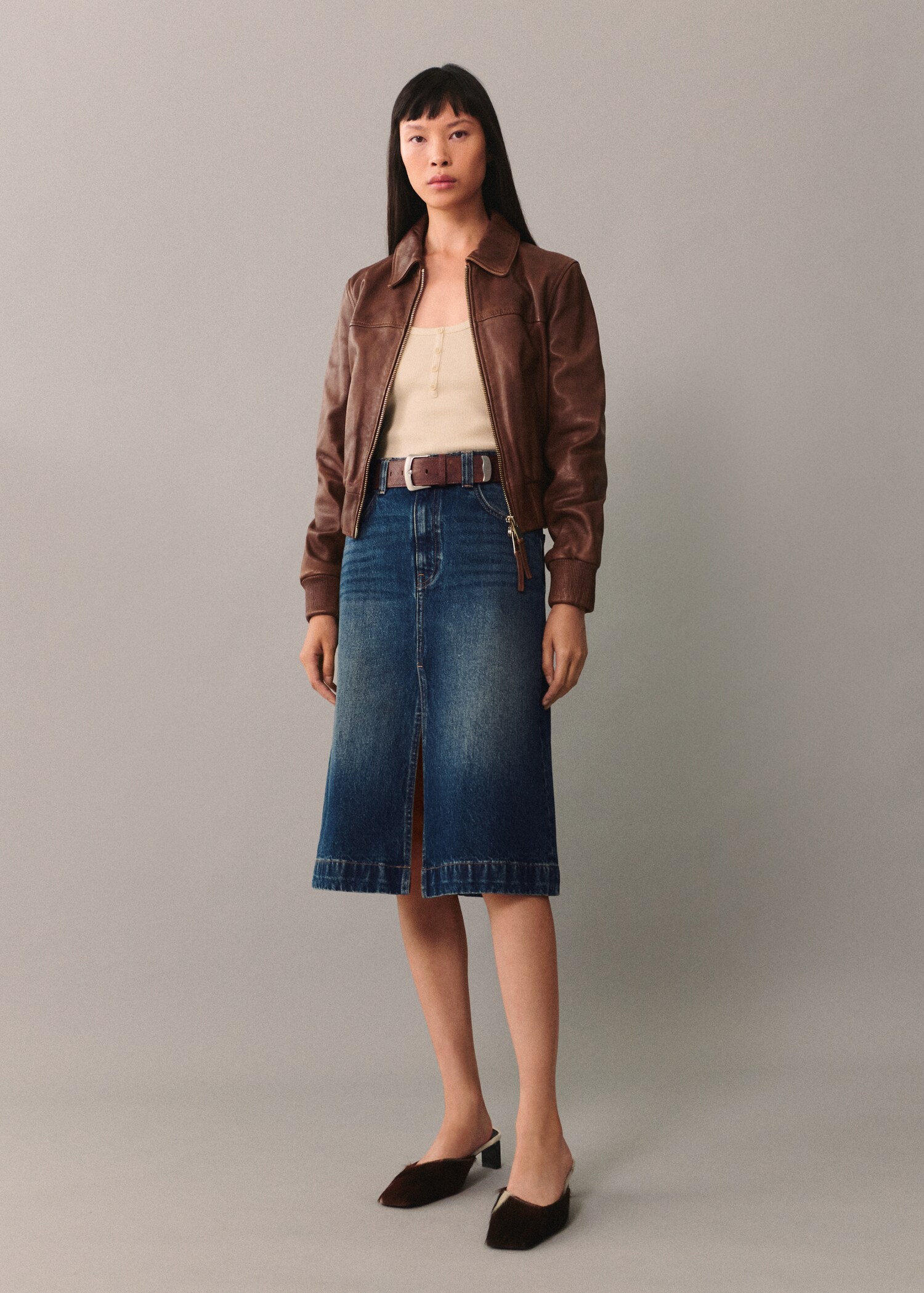 Blouson 100 % cuir - Plan général