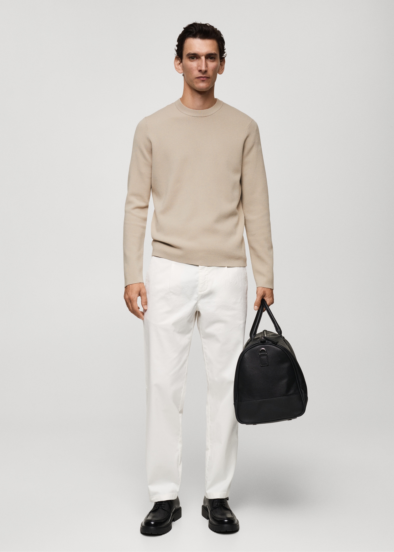 Jersey punto medio regular fit - Plano general