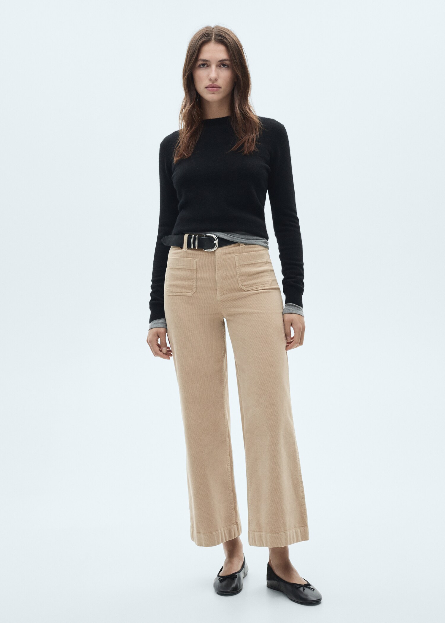 Catherin culotte corduroy pants - General plane
