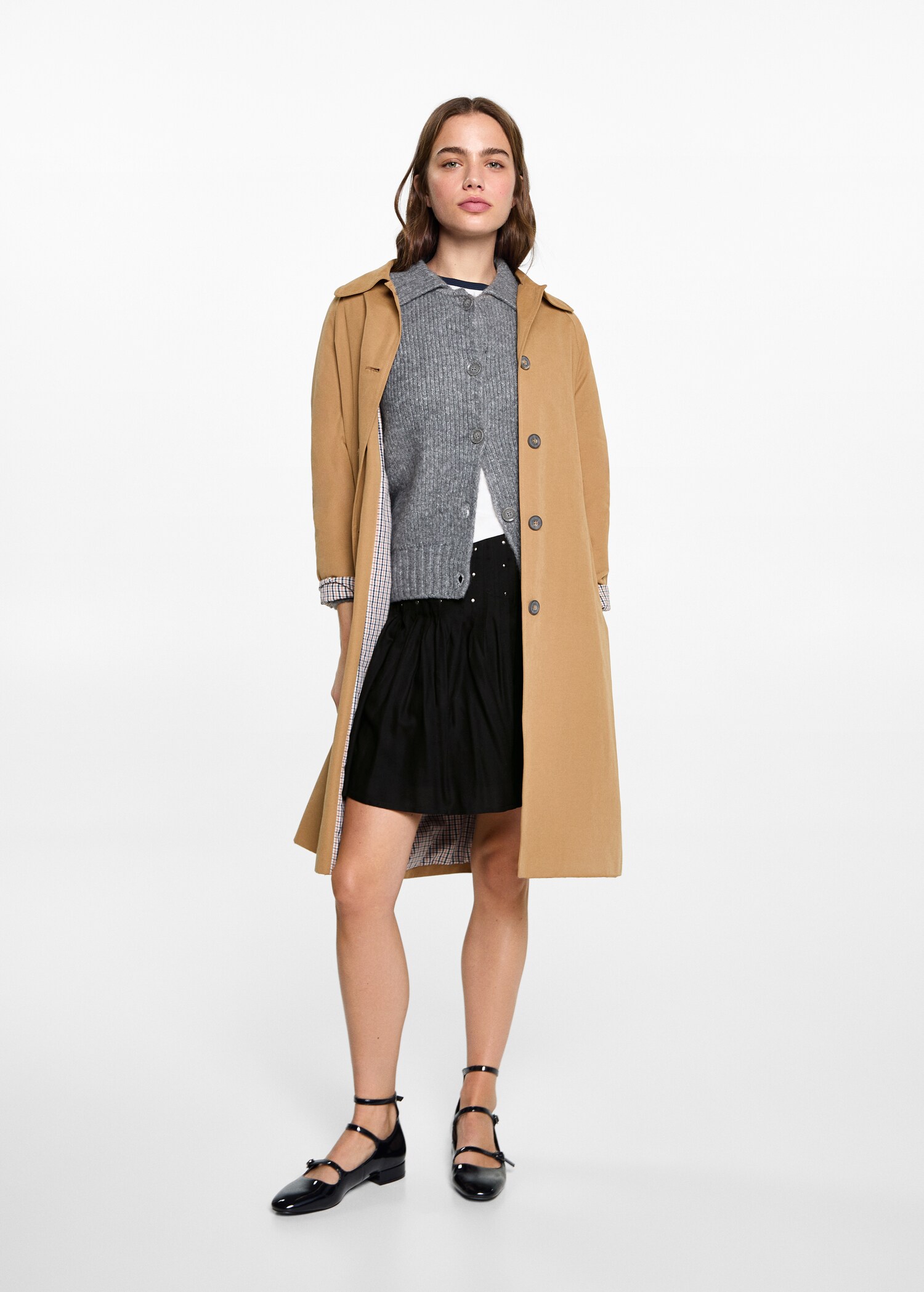 Decorative stud skirt - General plane