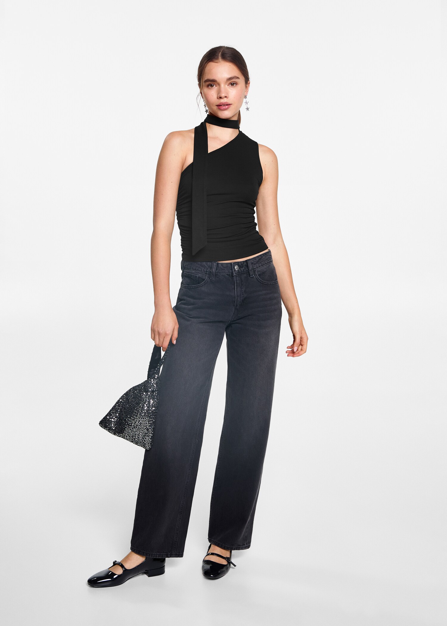 Asymmetrical laced top - Общий план