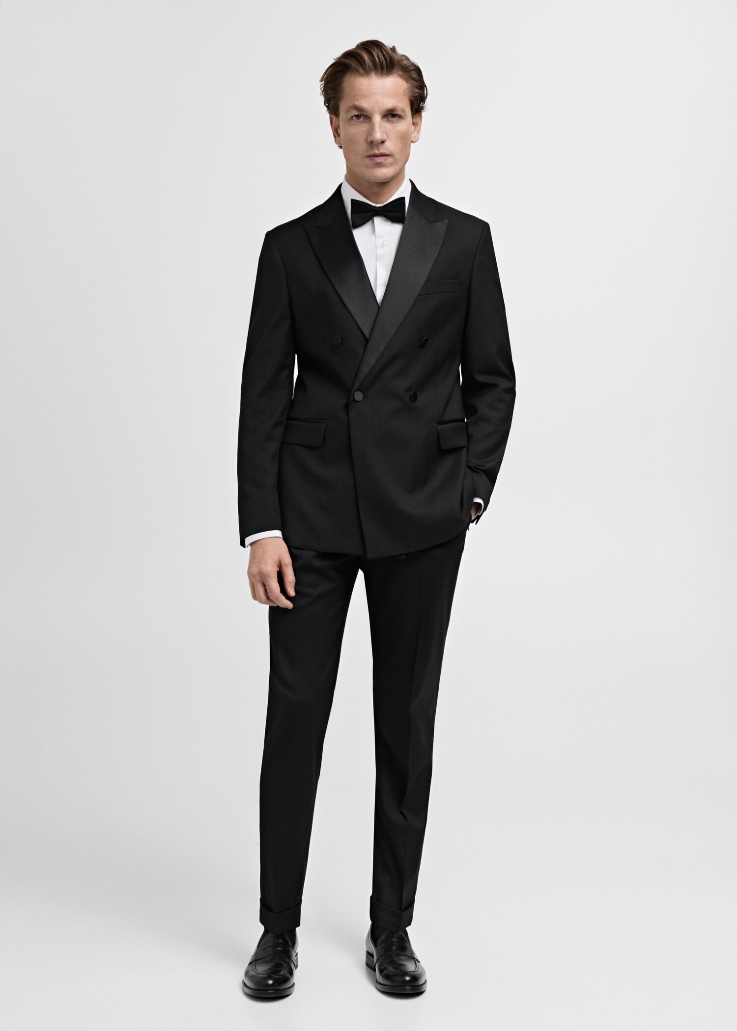 Pantalon costume smoking slim-fit - Plan général