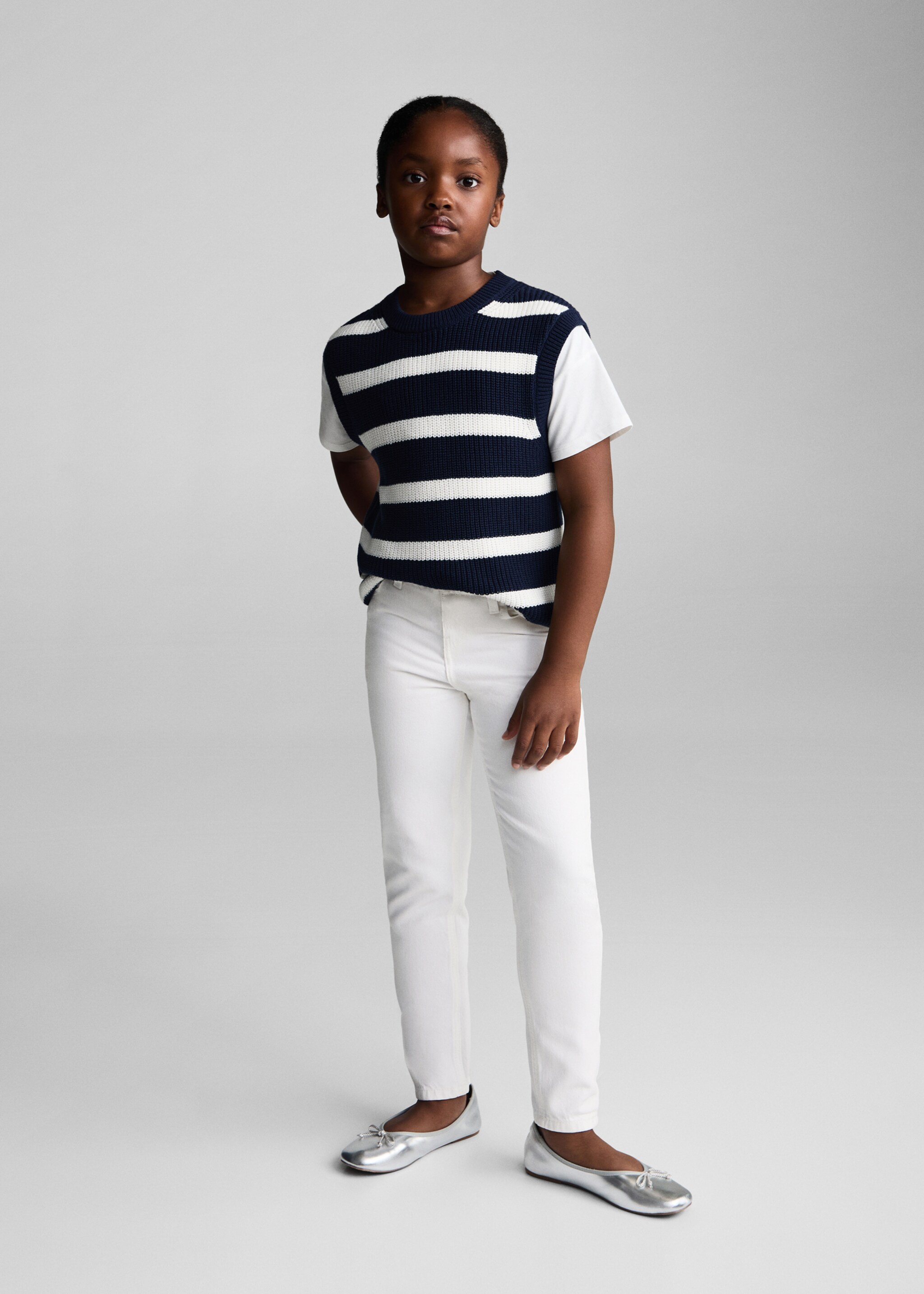 Jean paperbag - Plan général, Blanc. Ref: 77031008-00.