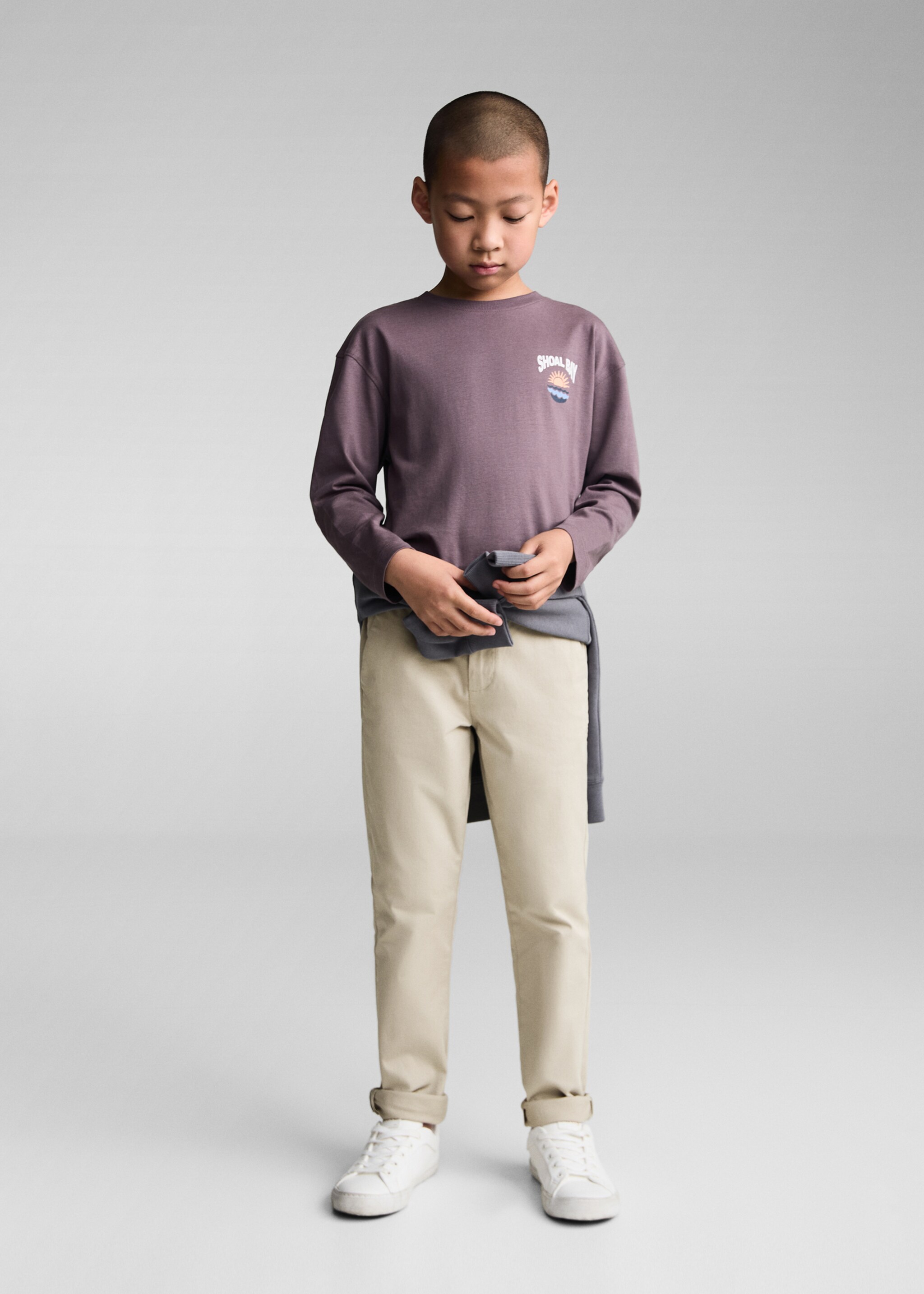 Cotton chinos - General plane