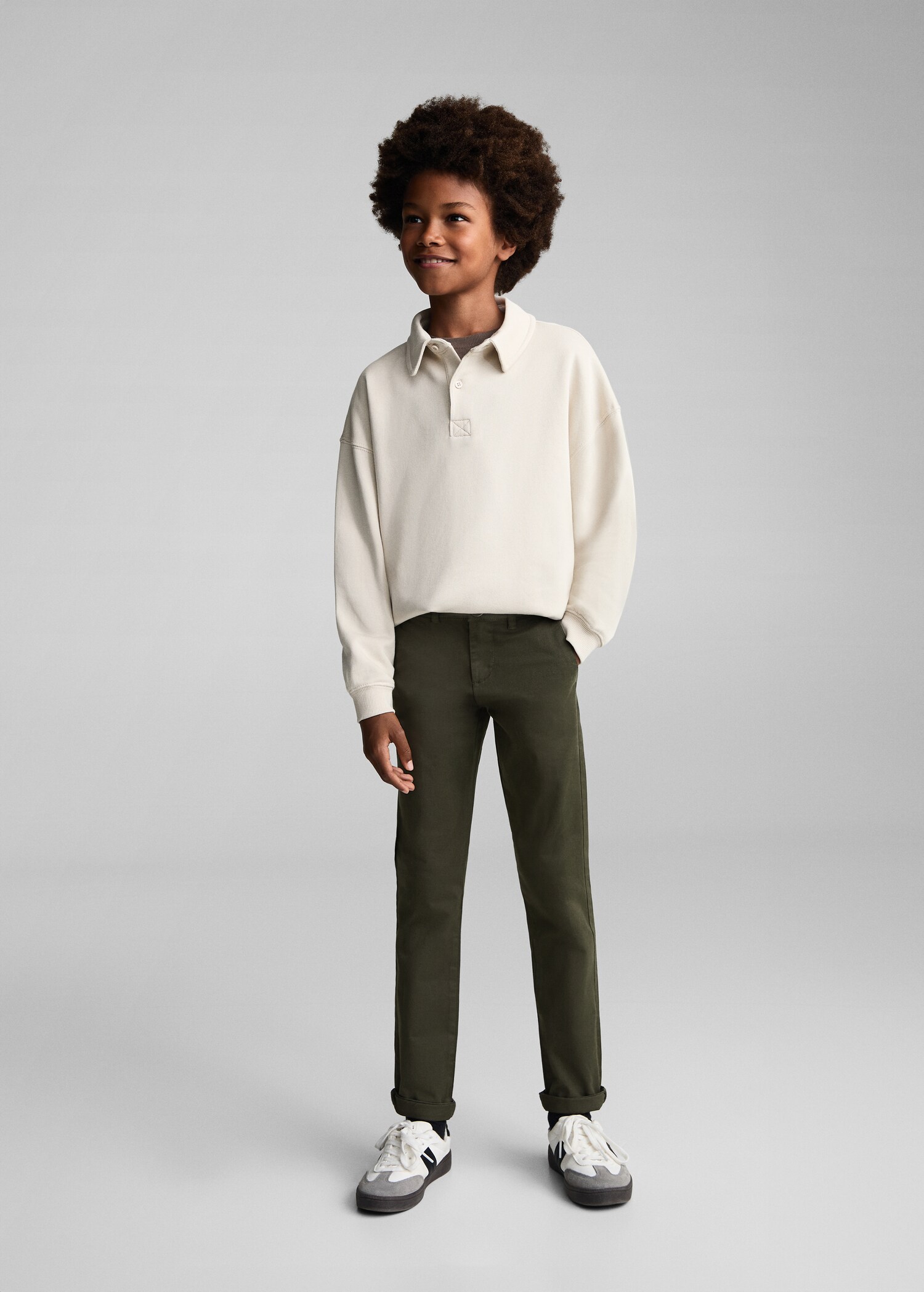 Pantalon chino coton - Plan général