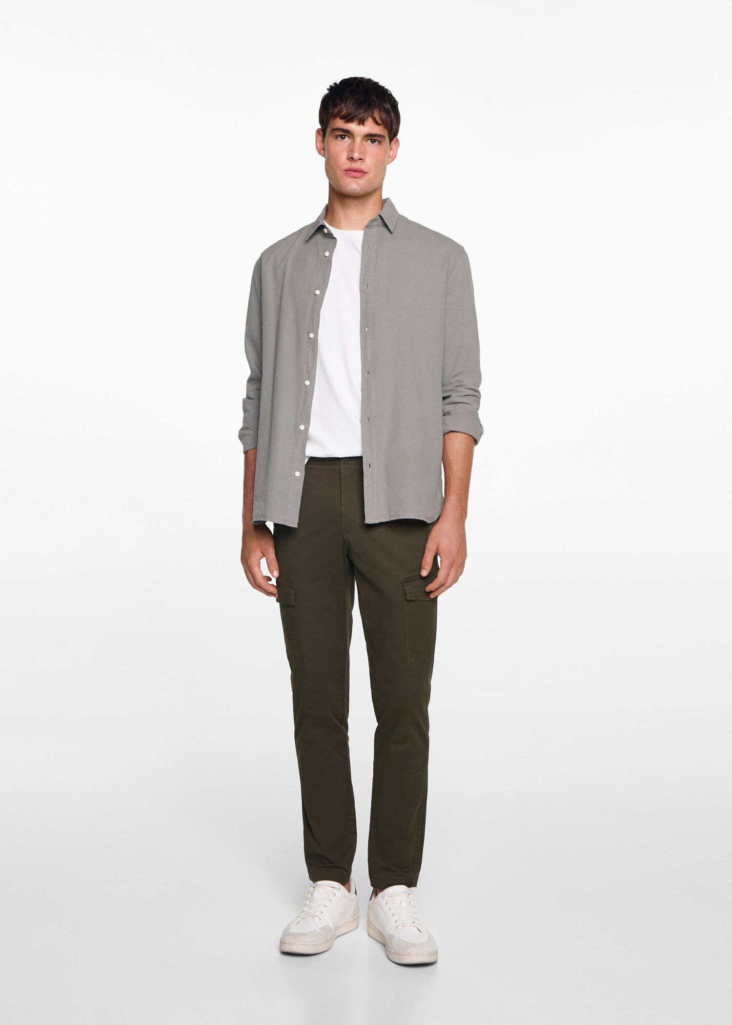 Pantalon cargo coton - Plan général