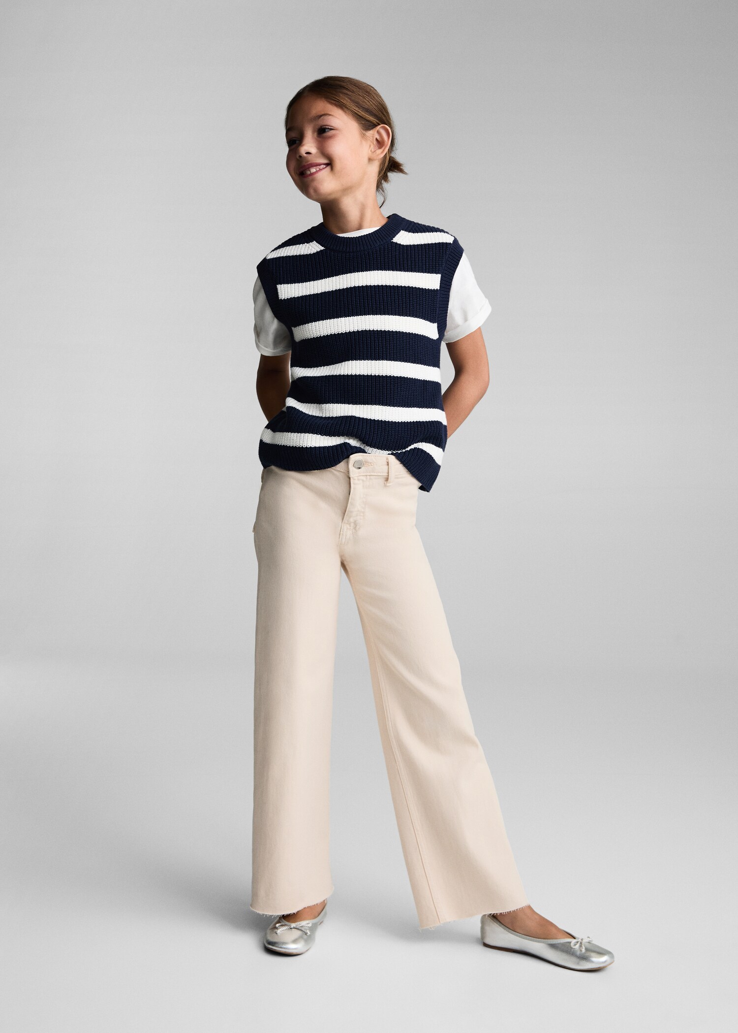 Jeans culotte - Plano general
