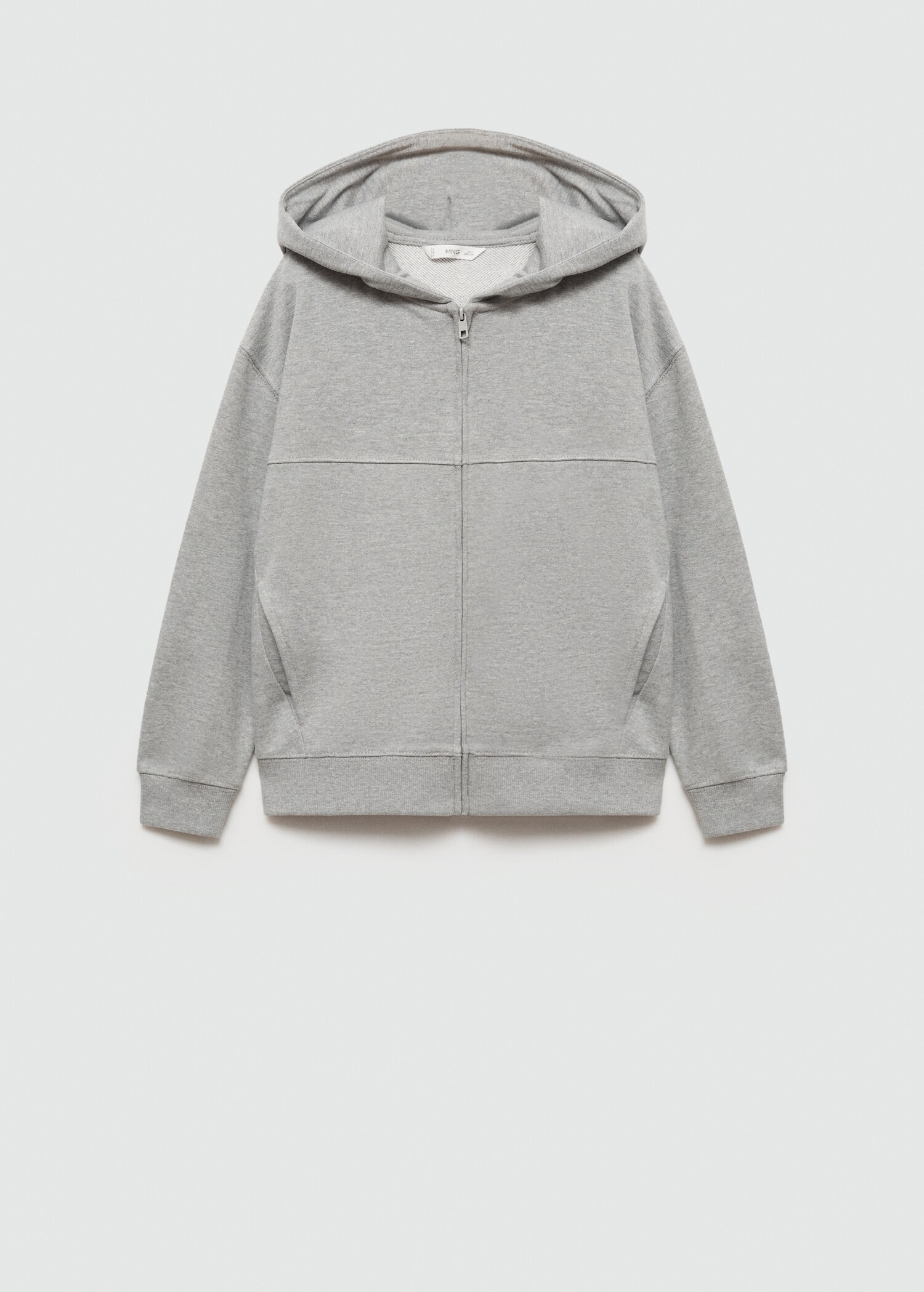 Sweat-shirt zippé à capuche - Plan général