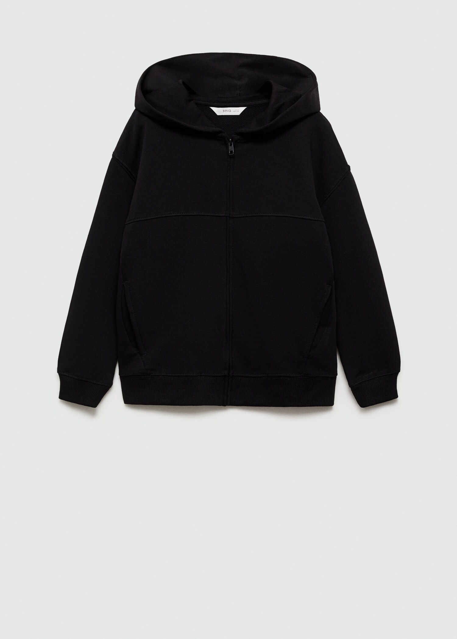 Sweat-shirt zippé à capuche - Plan général