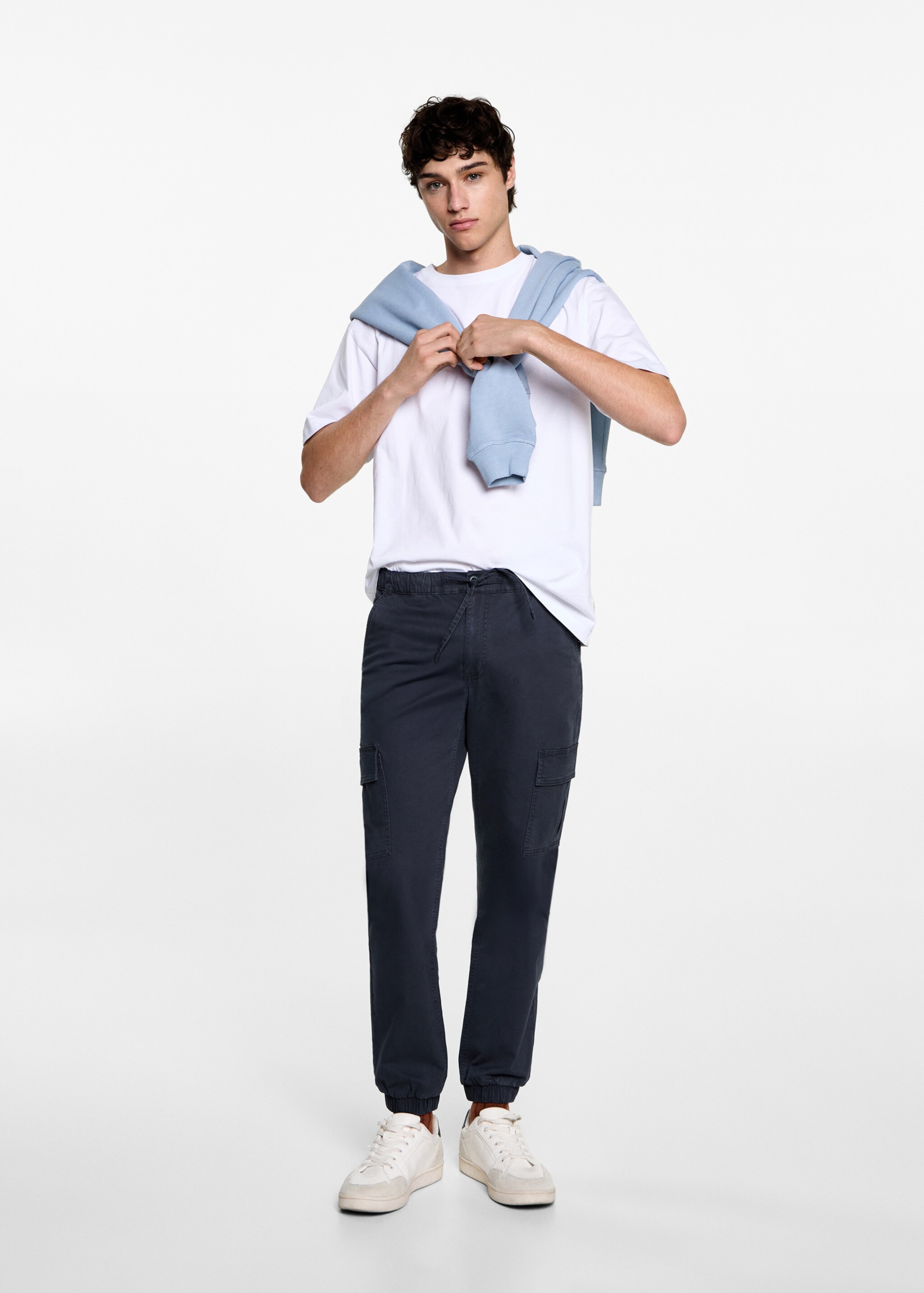 Cargo jogger trousers - General plane