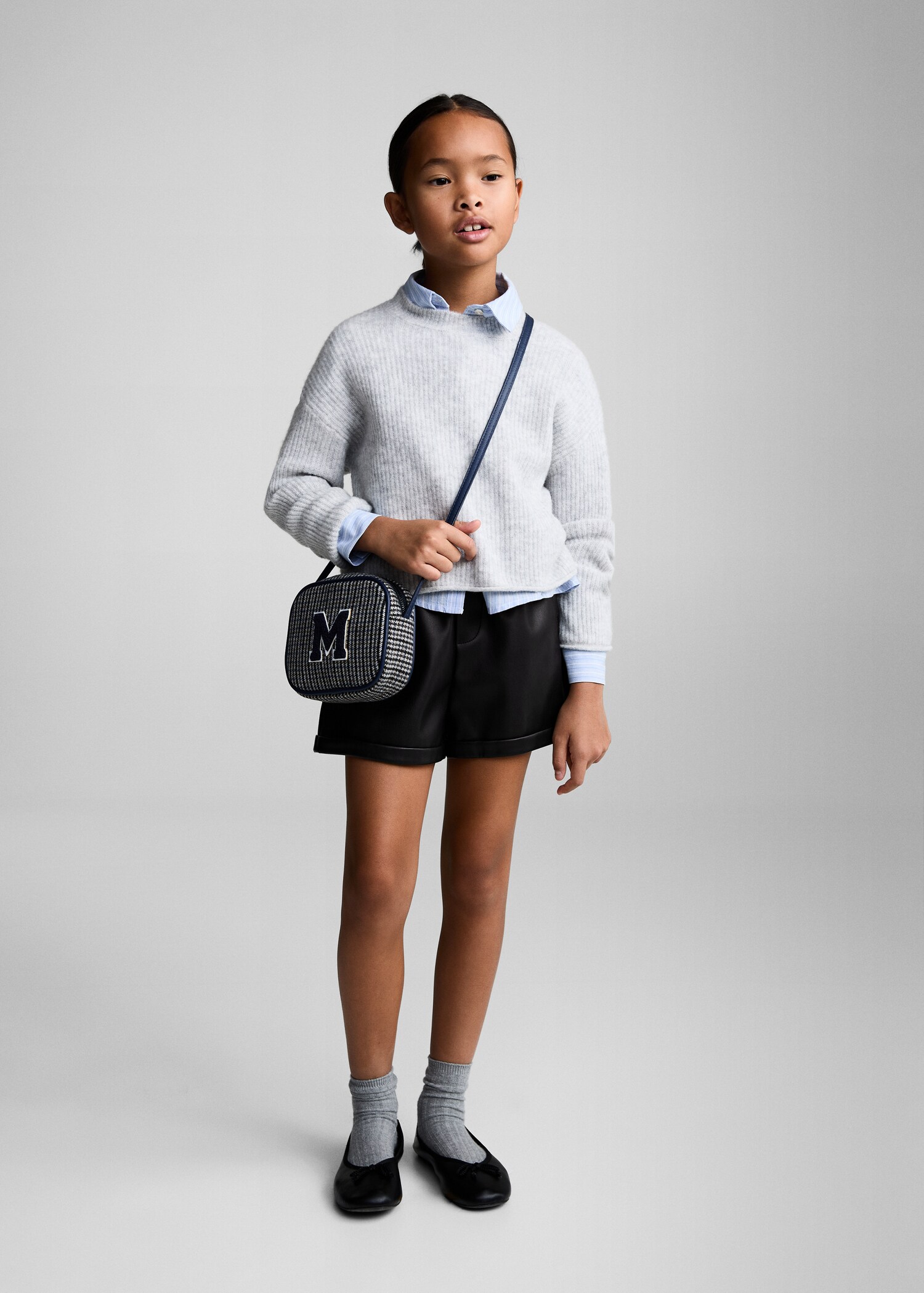 Short simili-cuir - Plan général