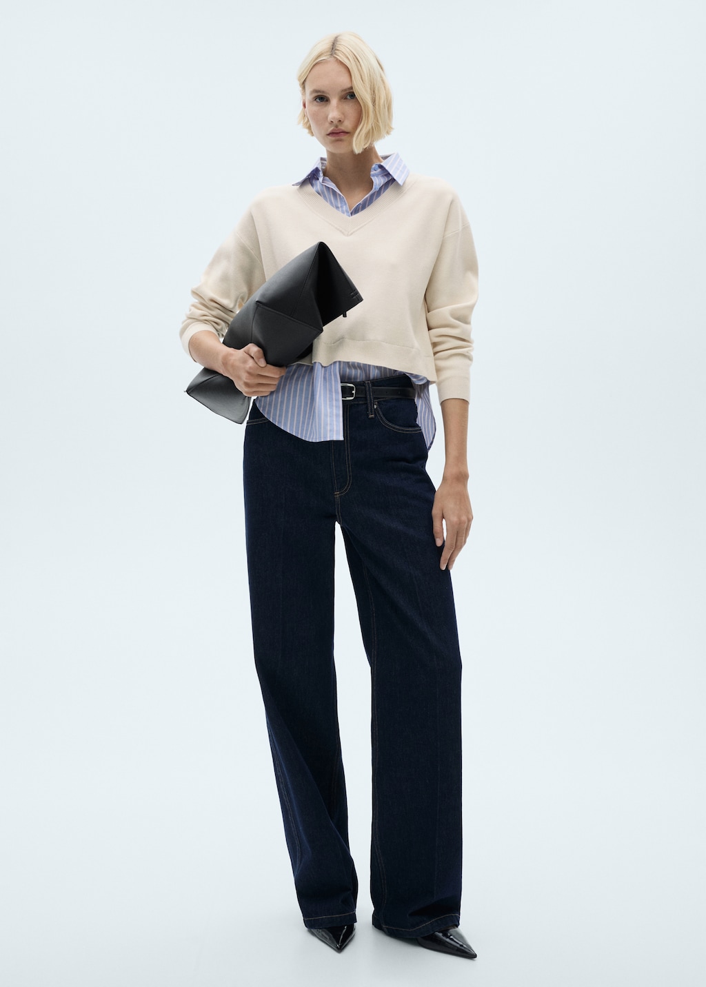 Blouse onder trui dames hotsell