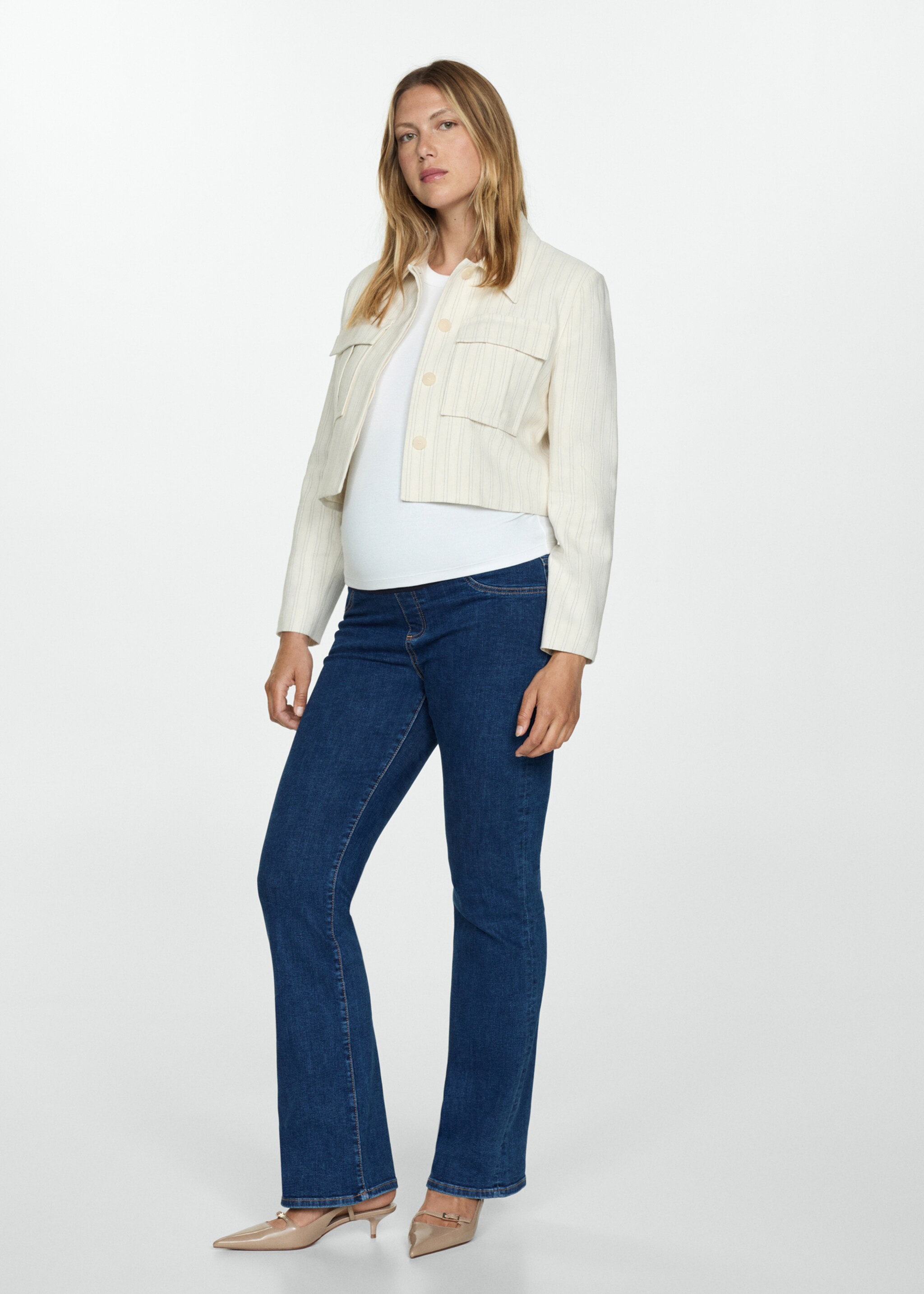 Maternity flared jeans - General plane