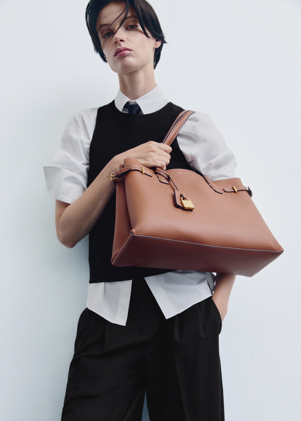 Mango classic shopper bag sale
