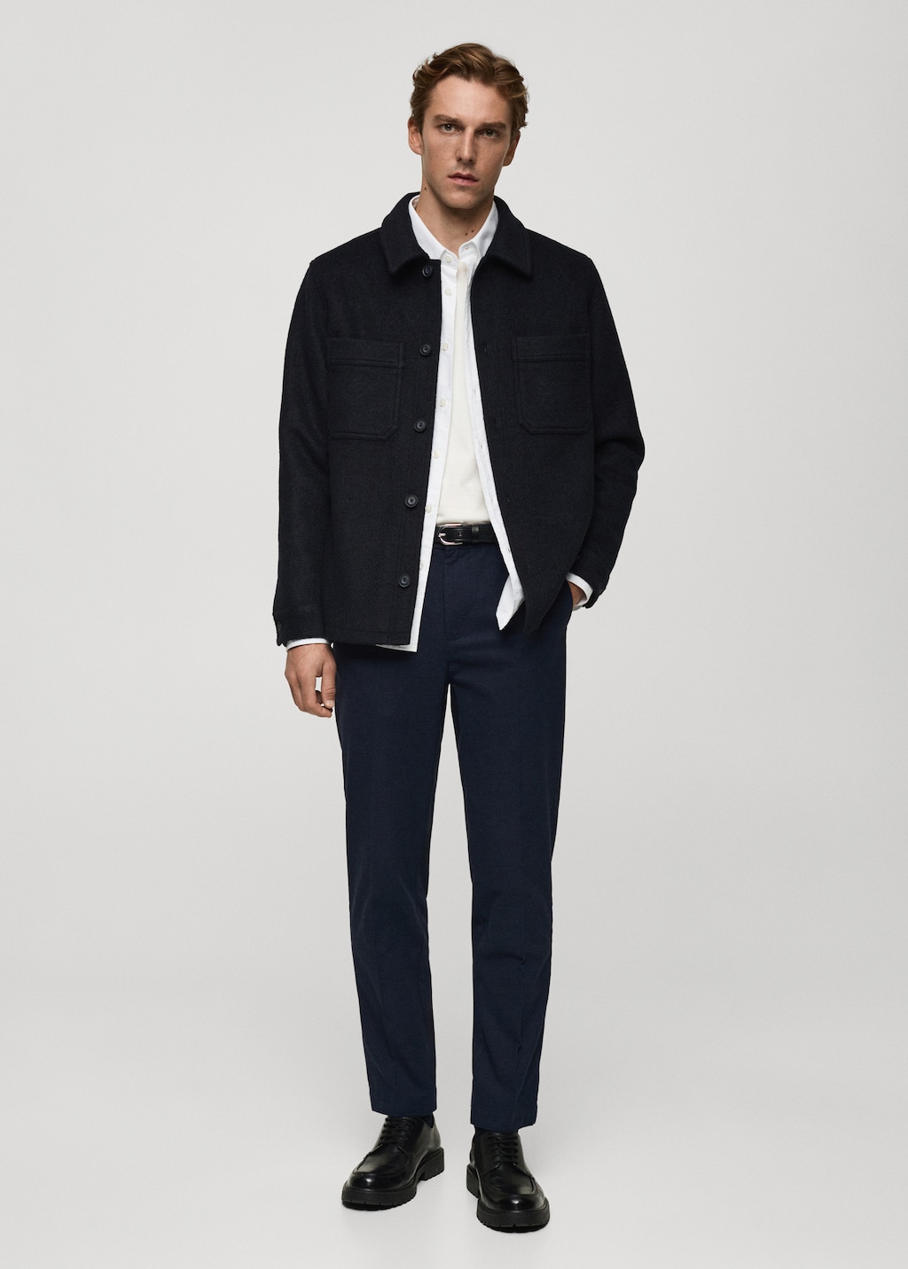 Slim fit cotton trousers Men MANGO Denmark