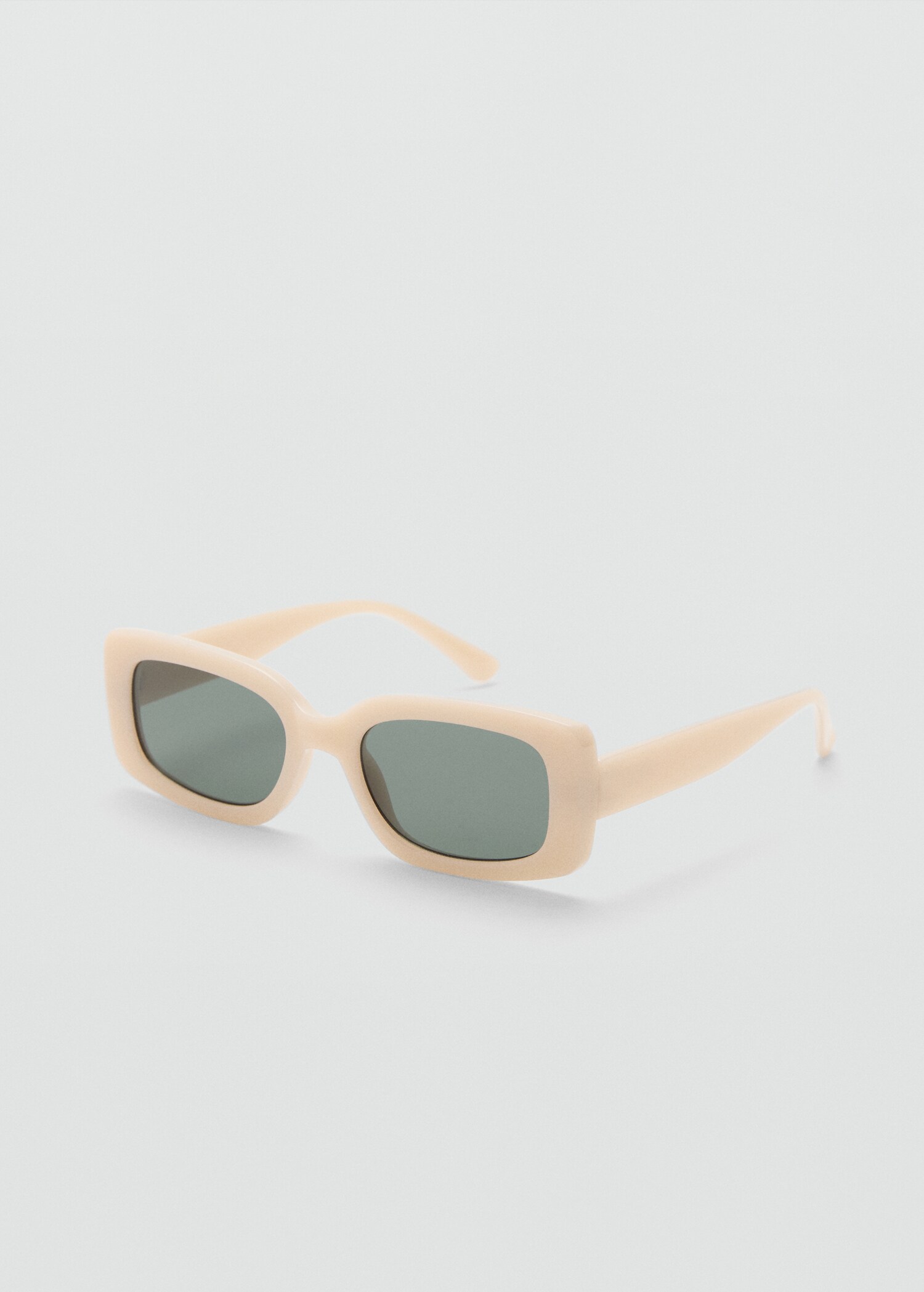 Lunettes de soleil monture plastique - Plan général