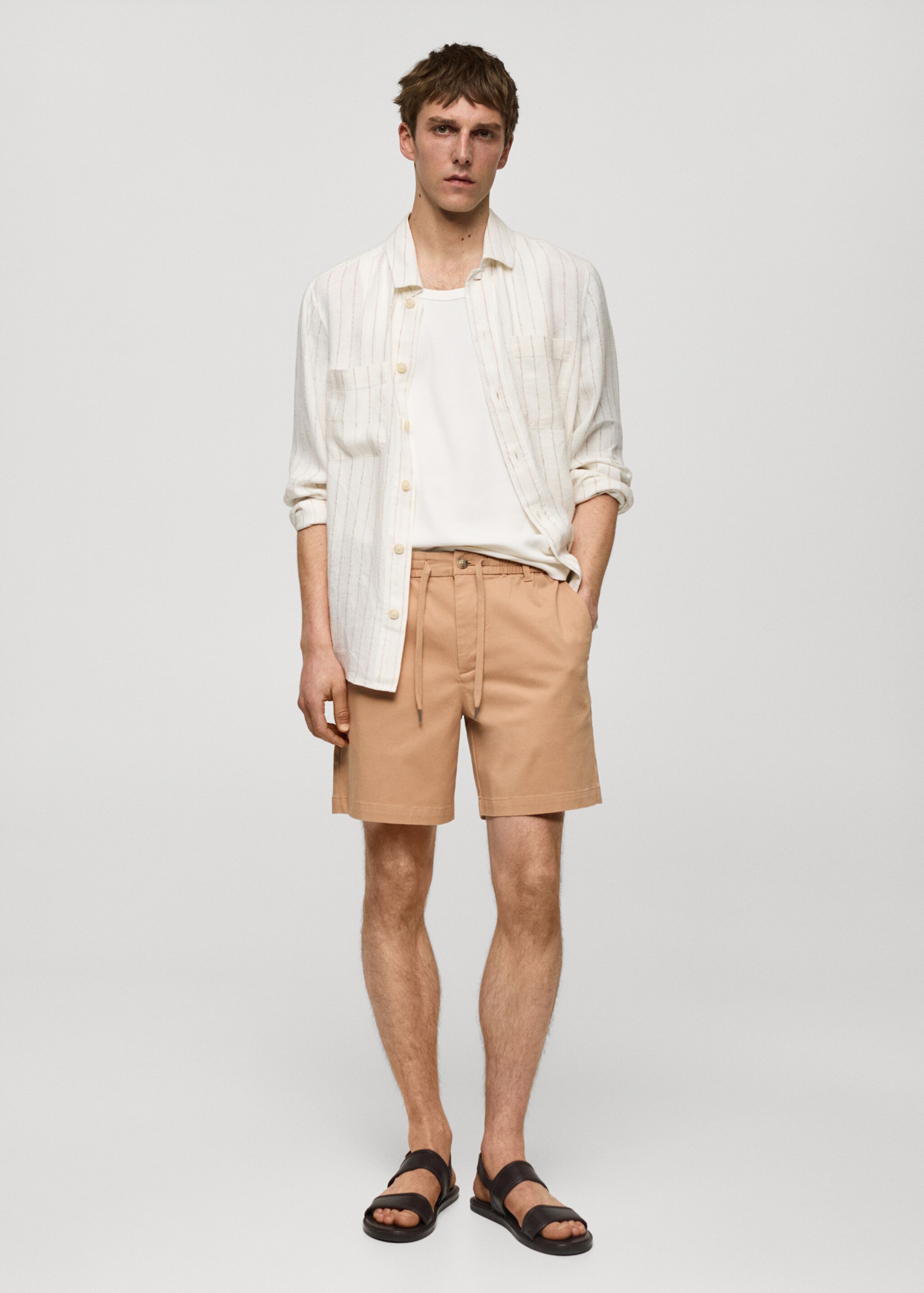 Bermudas algodón cordón - Plano general