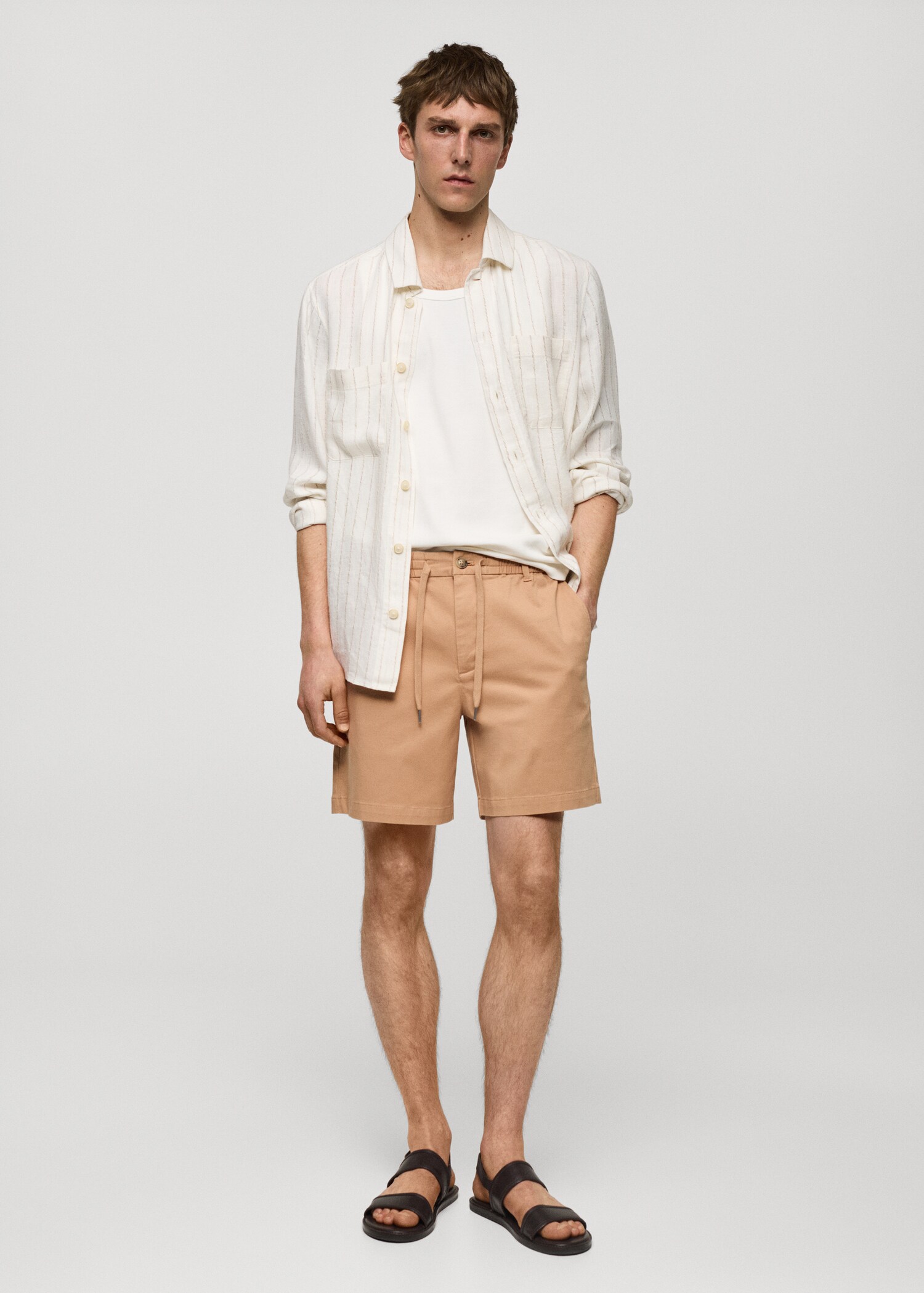 Bermudas algodón cordón - Plano general