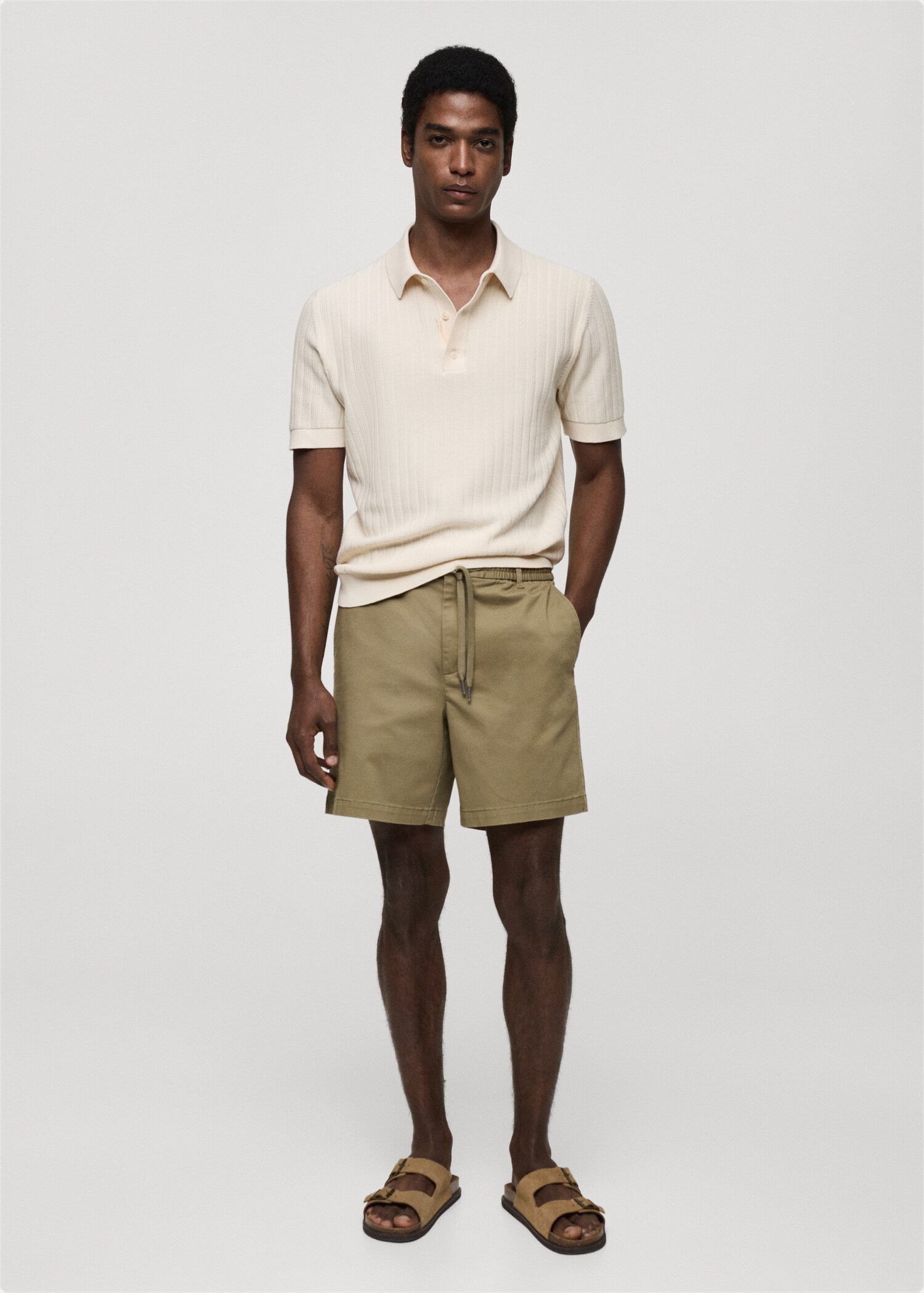 Bermudas algodón cordón - Plano general