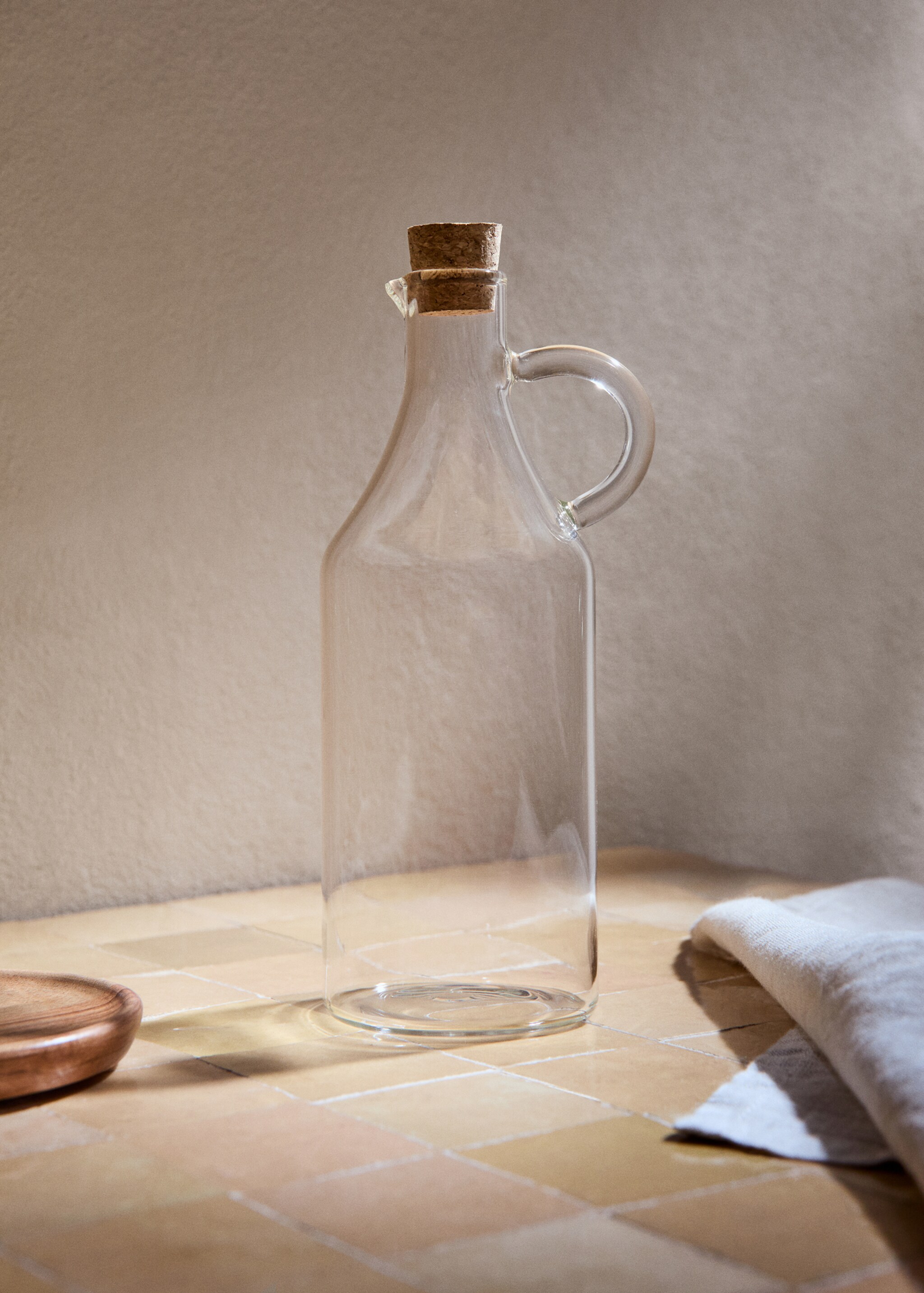 Borosilicate oil dispenser - General plane