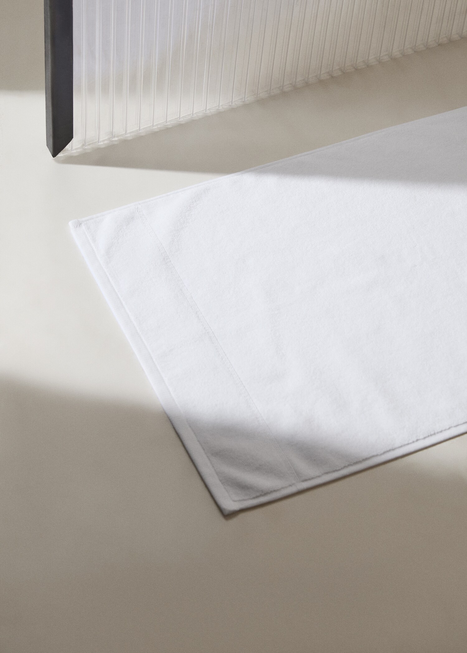 Cotton bath mat - General plane