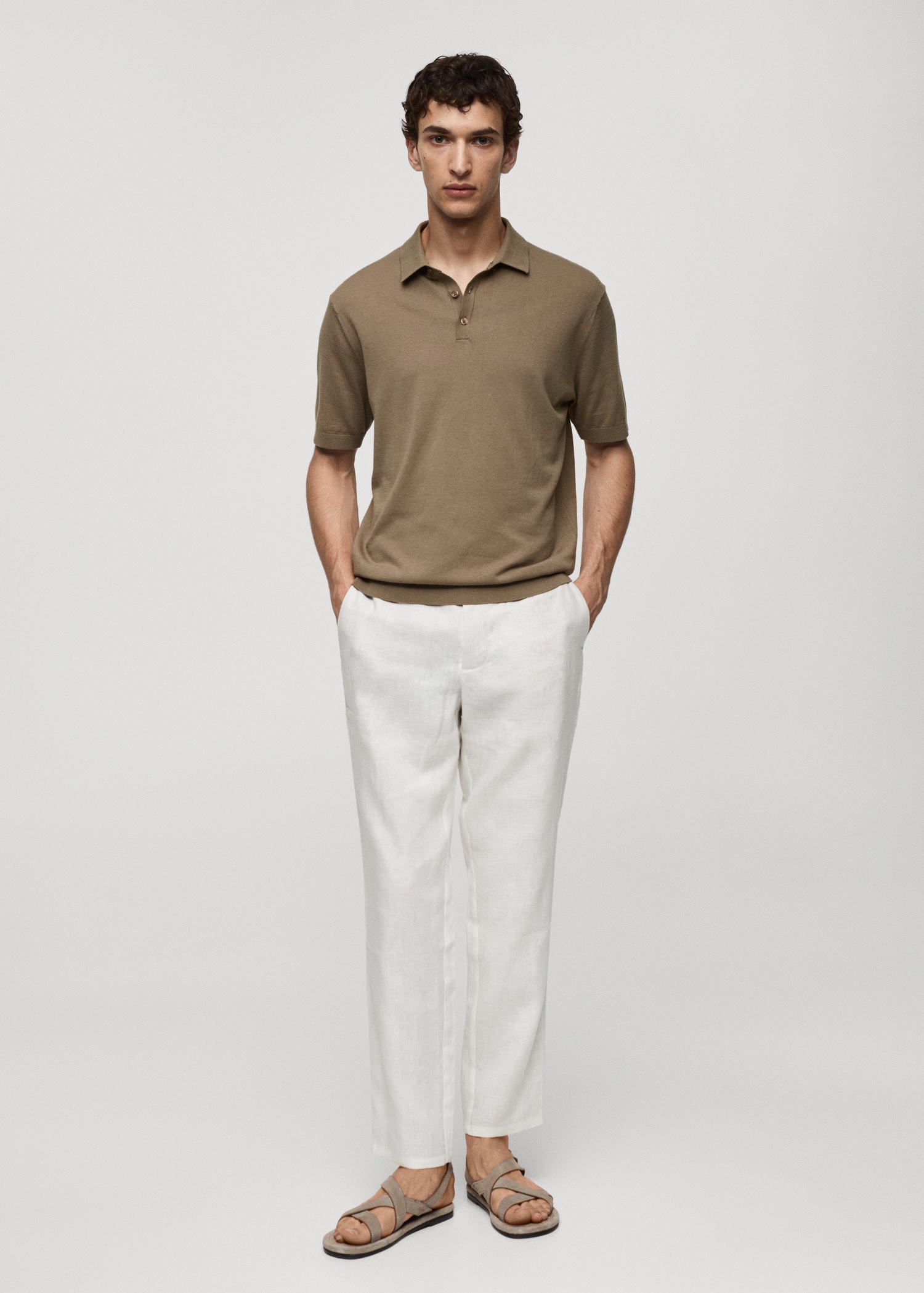 Polo 100 % coton maille - Plan général