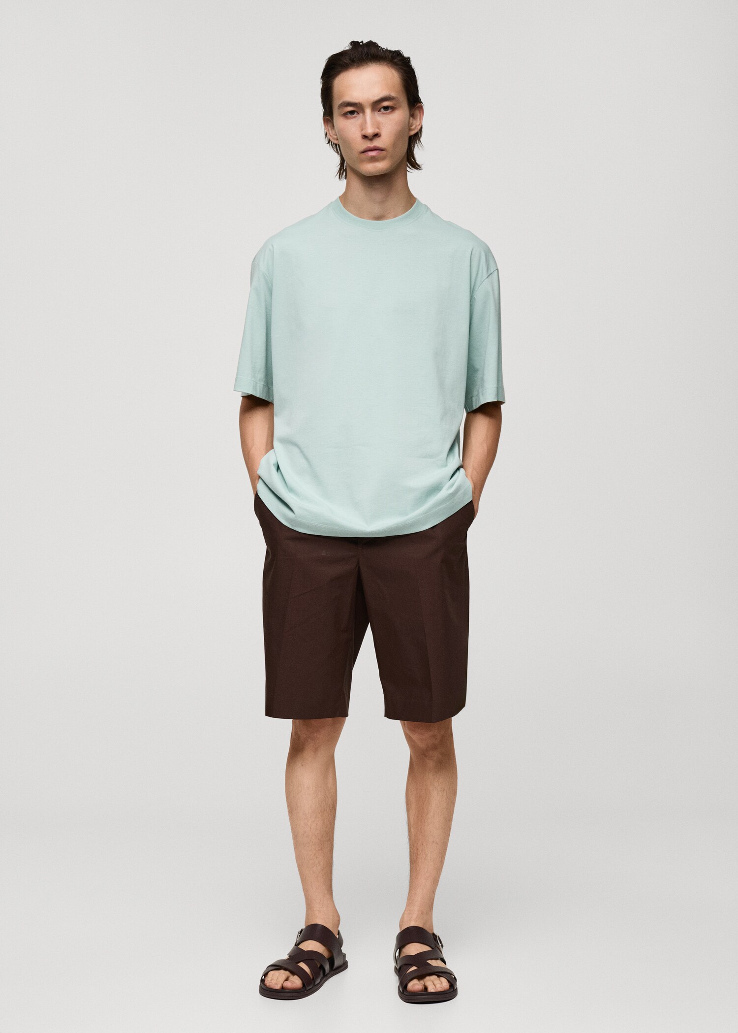100% cotton oversized t-shirt - General plane