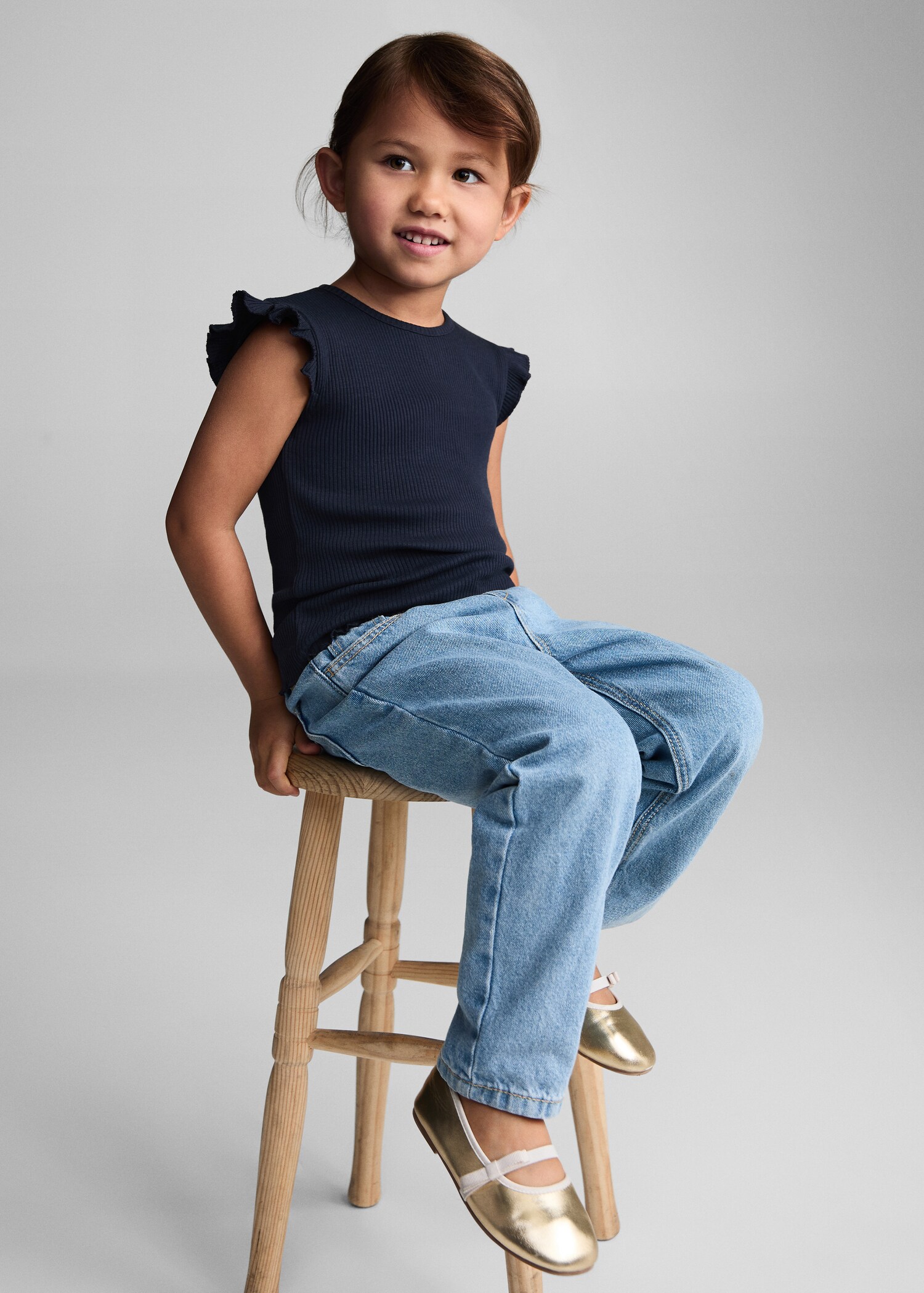Frills cotton t-shirt - General plane