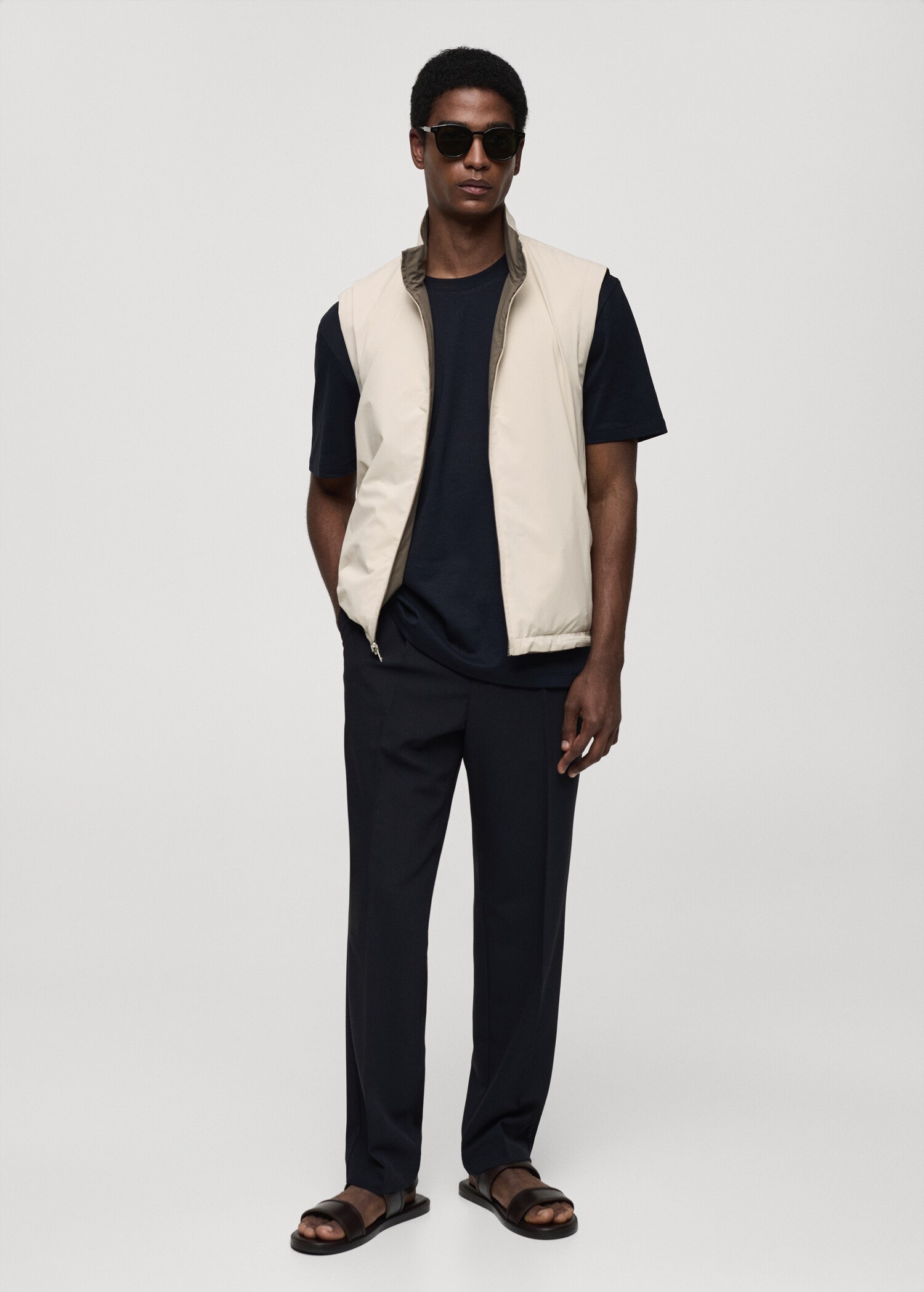 Gilet double face idrorepellente - Piano generale