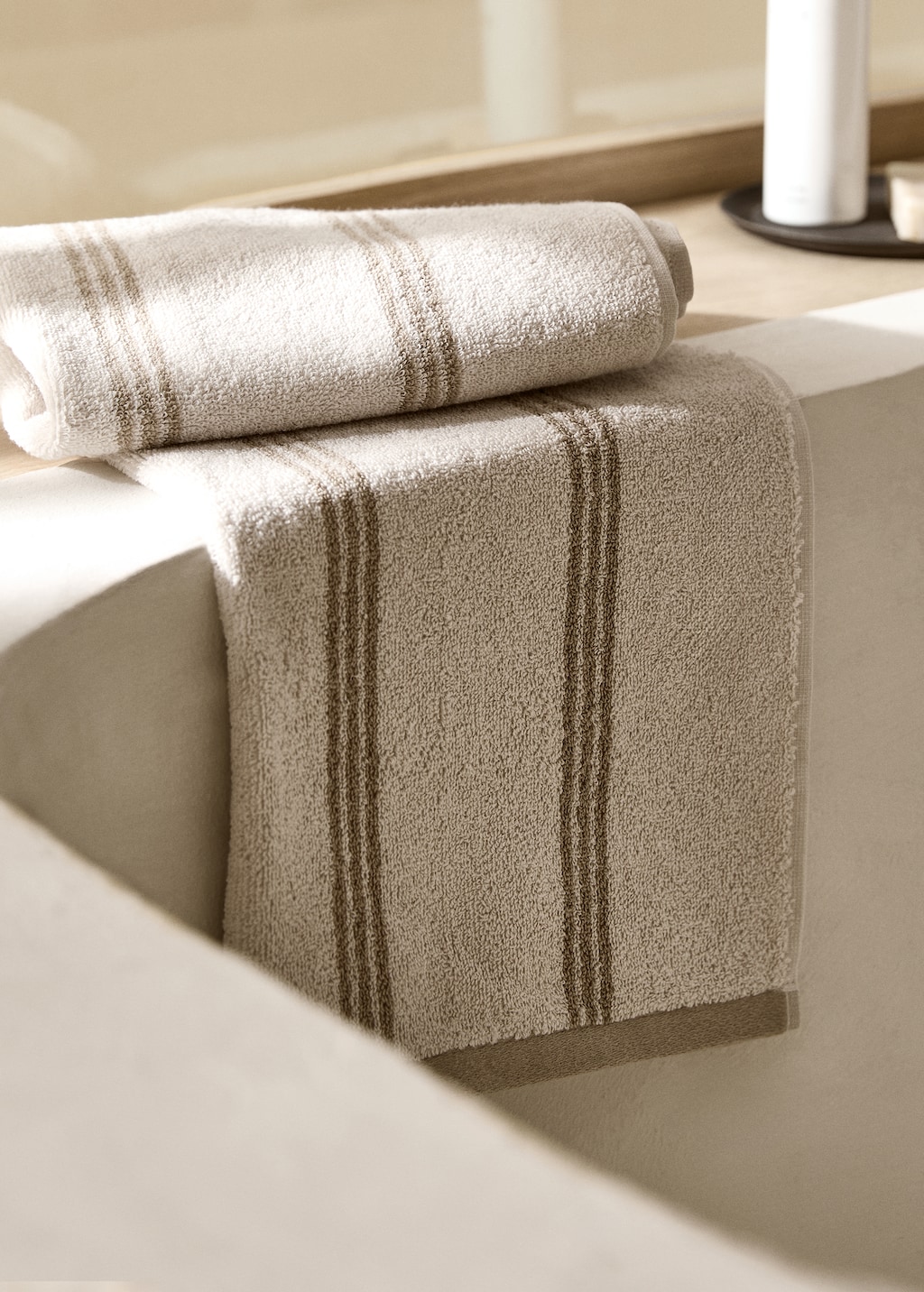 Beige hand towel hotsell