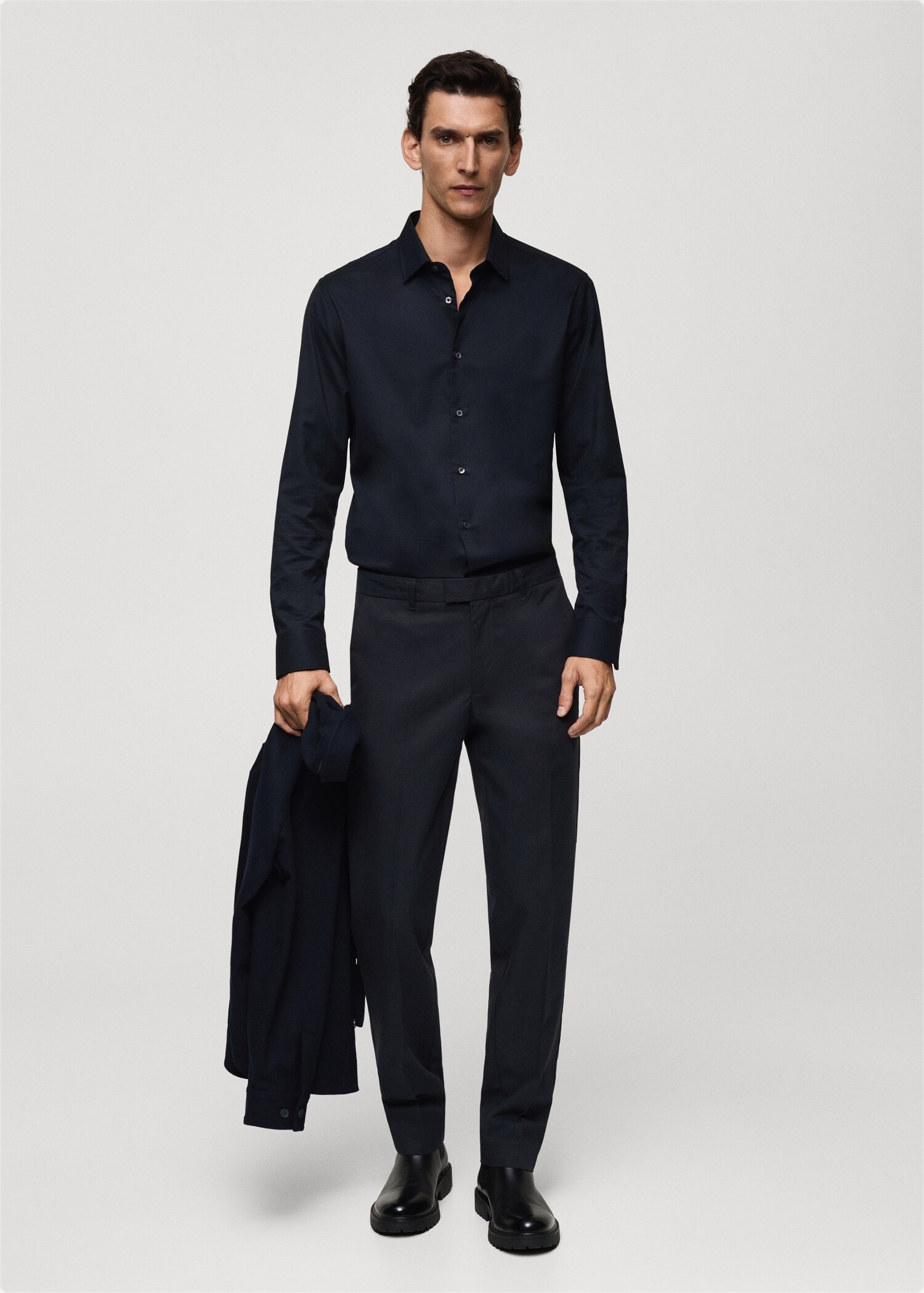 Брюки regular fit из хлопка - Общий план
