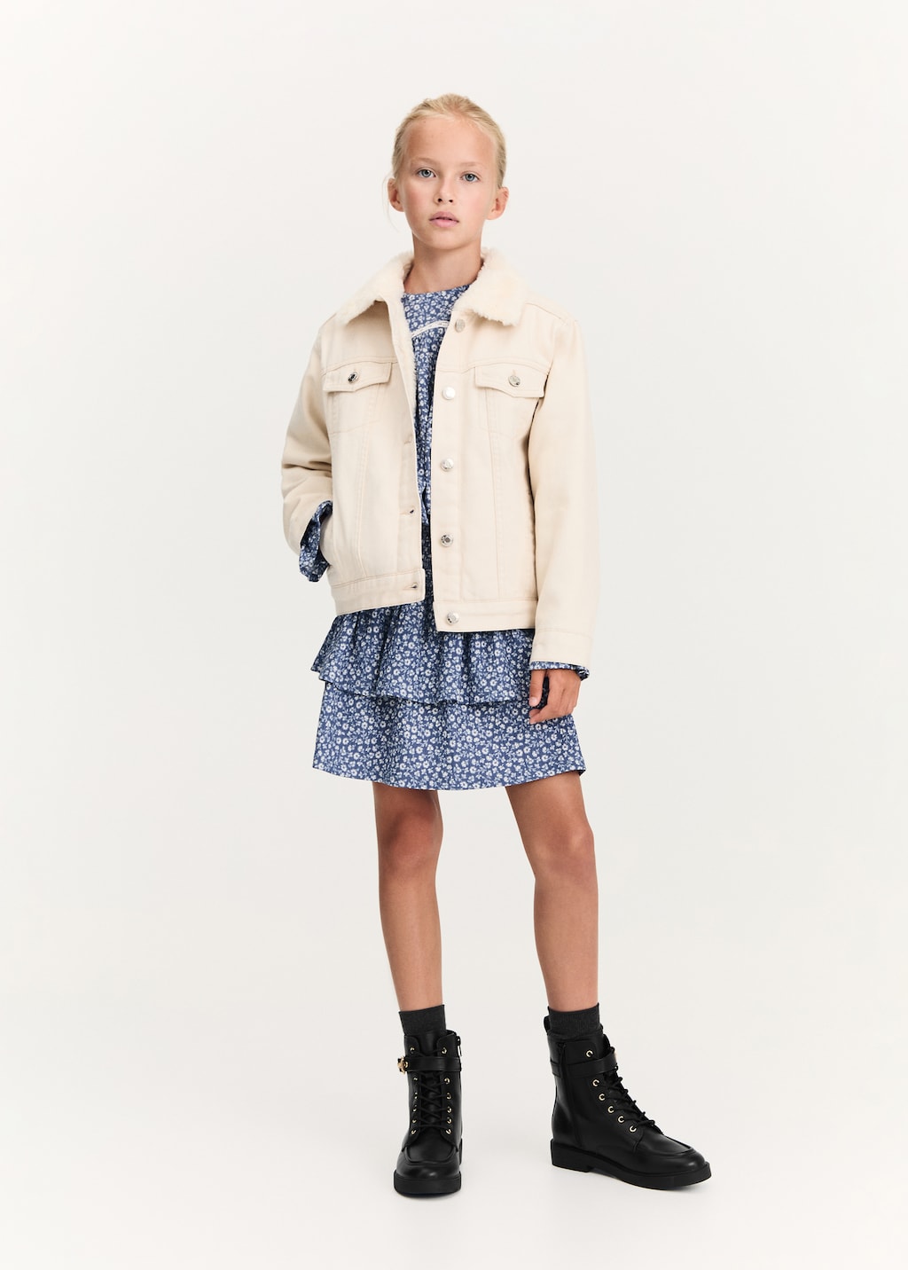 Girls buckle boots online