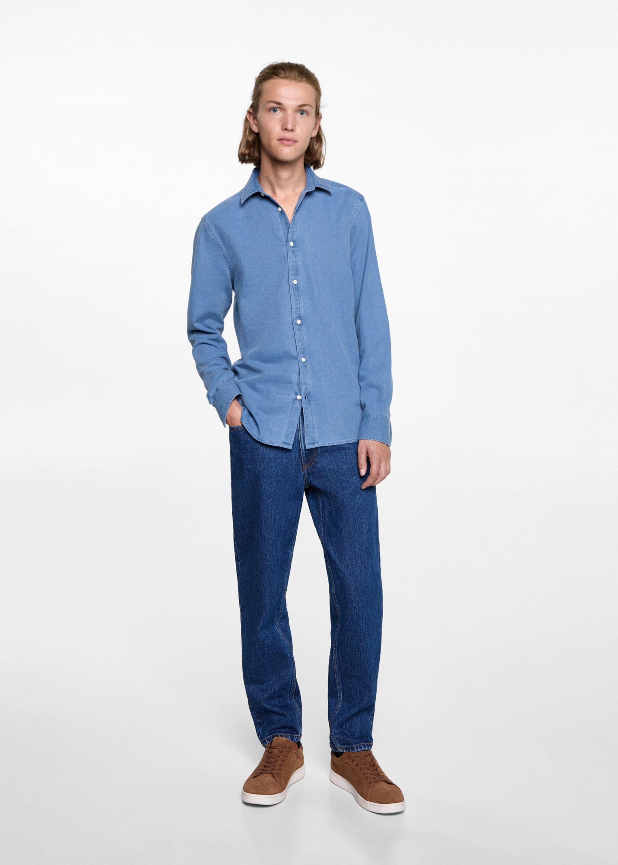 Cotton slim-fit t-shirt - General plane