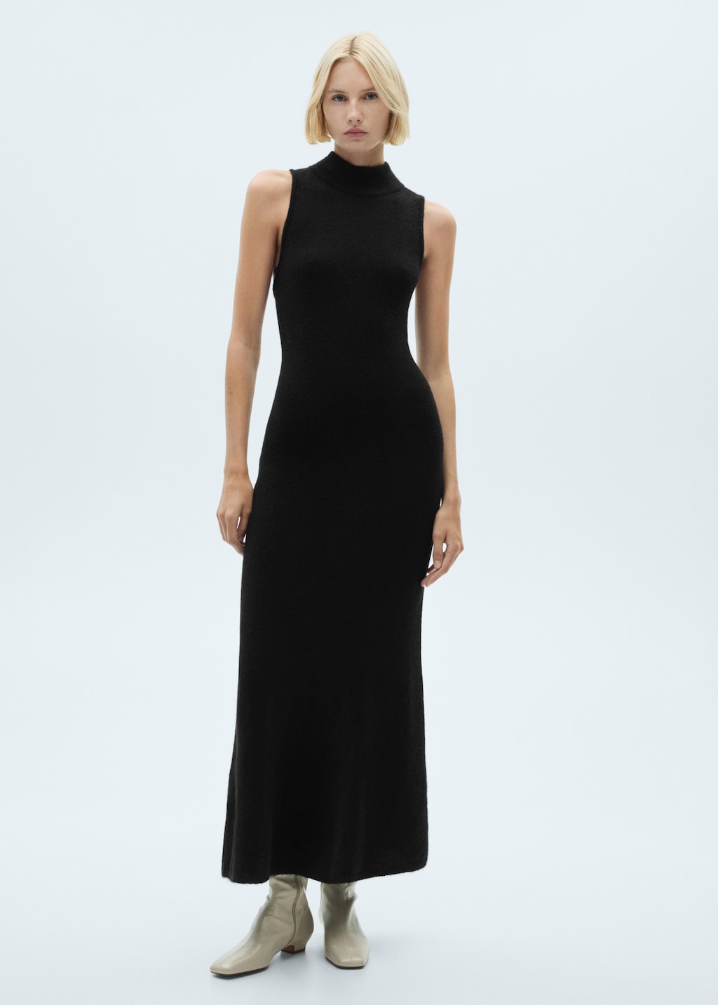 Mango Open-back knitted dress thumbnail