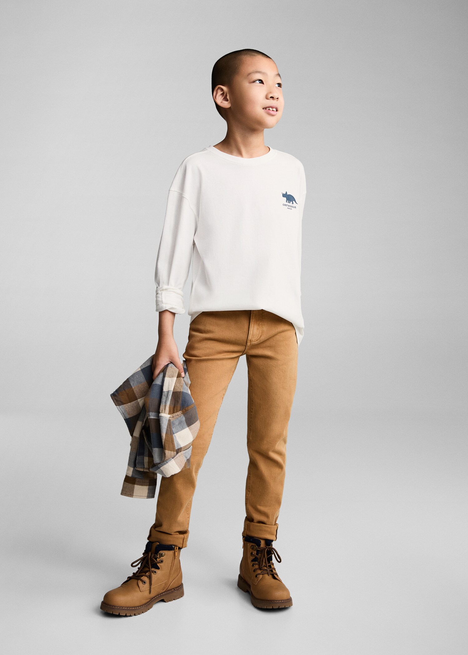 Printed long sleeve t-shirt - General plane