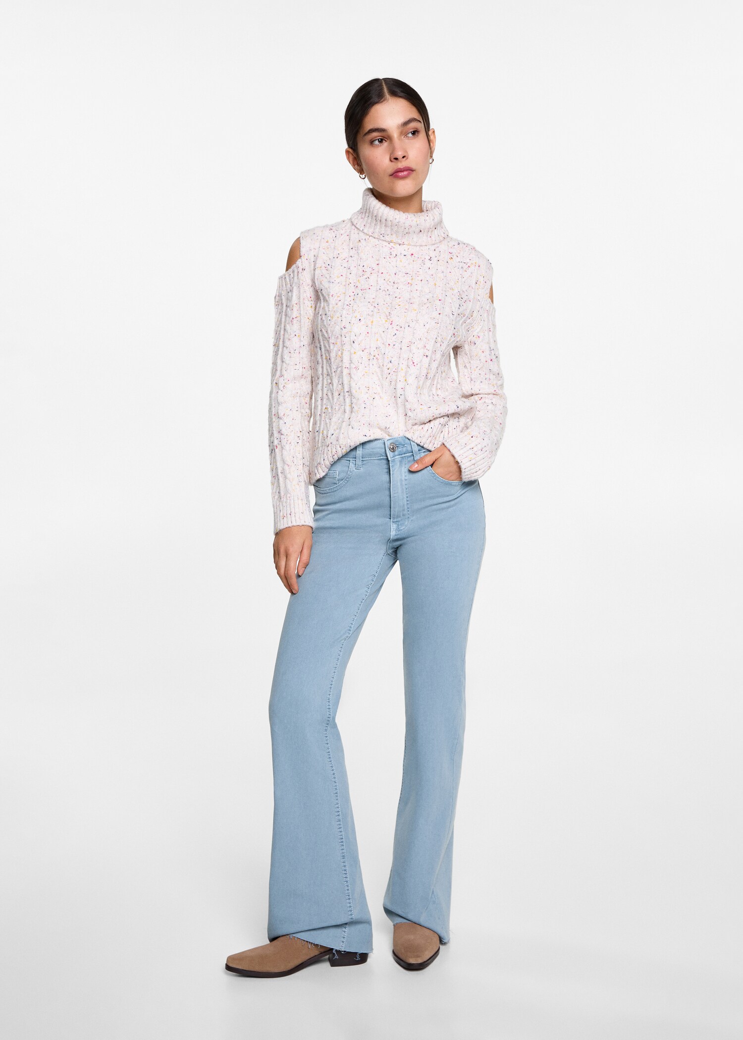 Flared trousers - General plane
