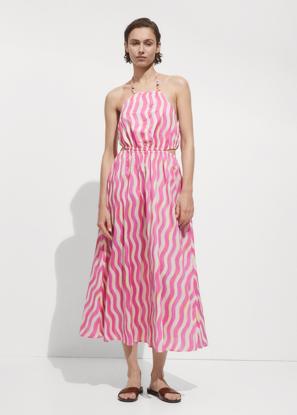 Robe imprimee ouvertures