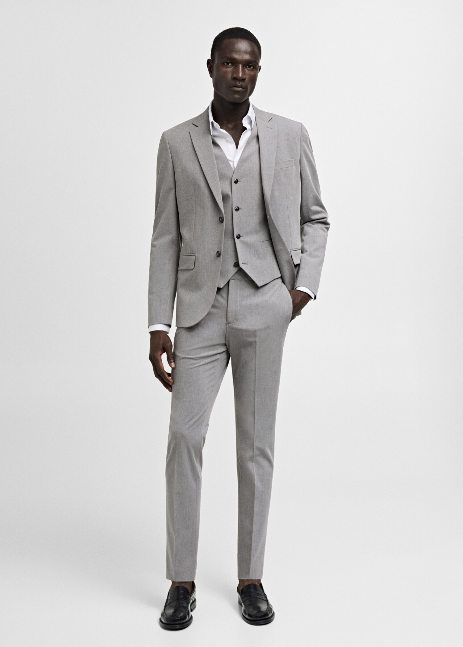 Костюмный пиджак París super slim fit - Общий план