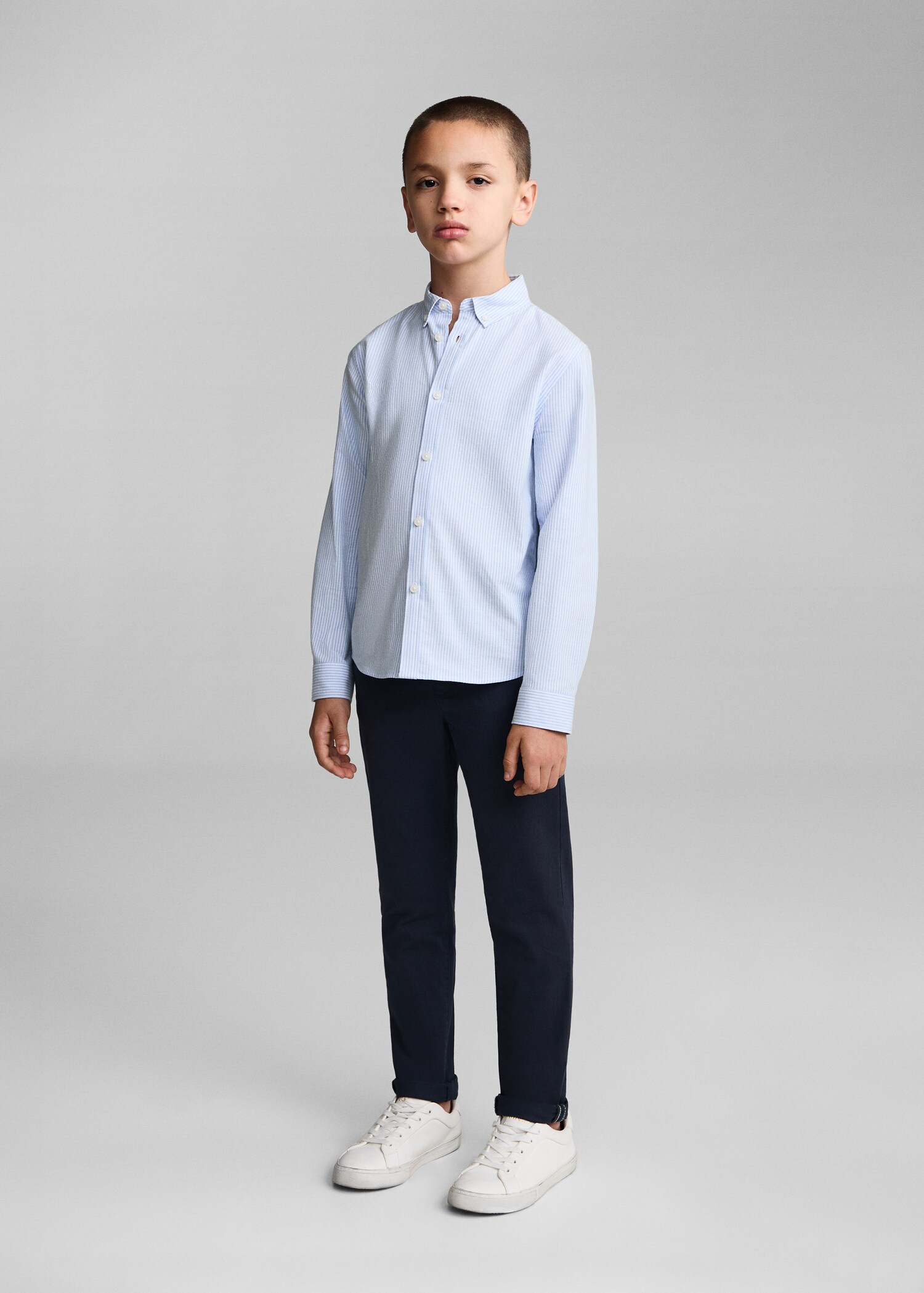 Striped Oxford shirt - General plane
