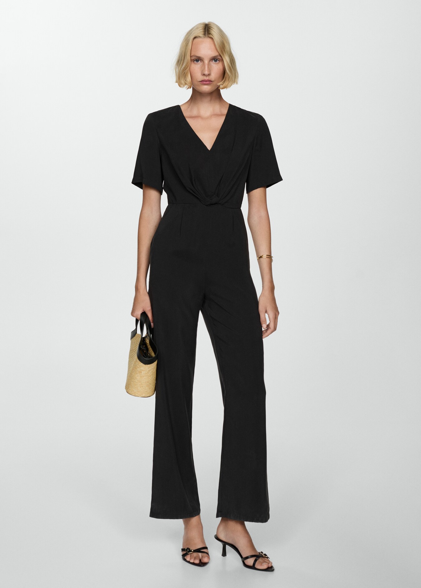 Made in USA Modal Spandex Soft Knit Jumpsuit