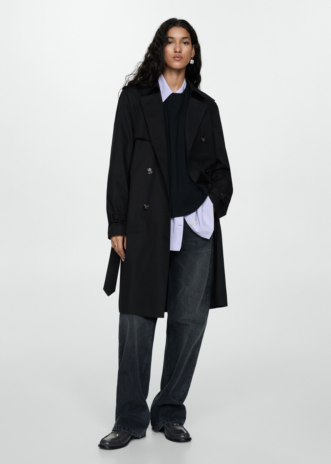 Classic trench coat with belt women mango united kingdom