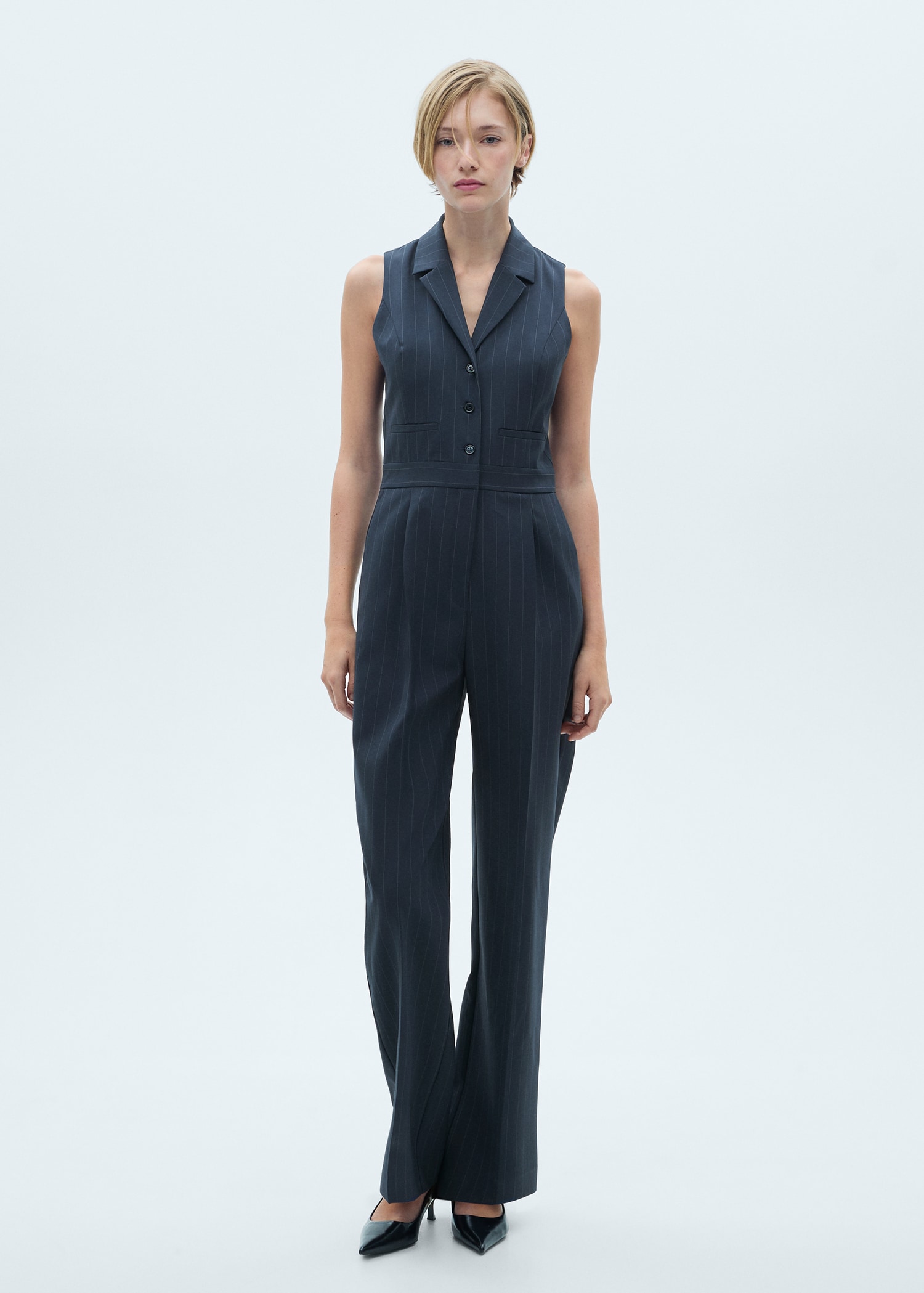 Combi-pantalon à rayures tennis - Plan général