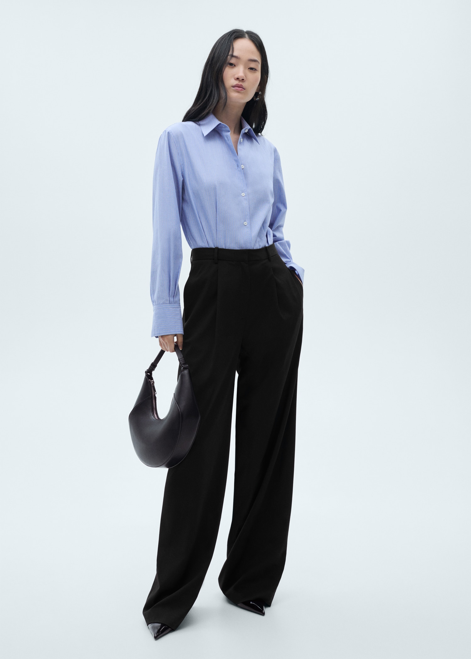 Long jumpsuit with combined design - General plane