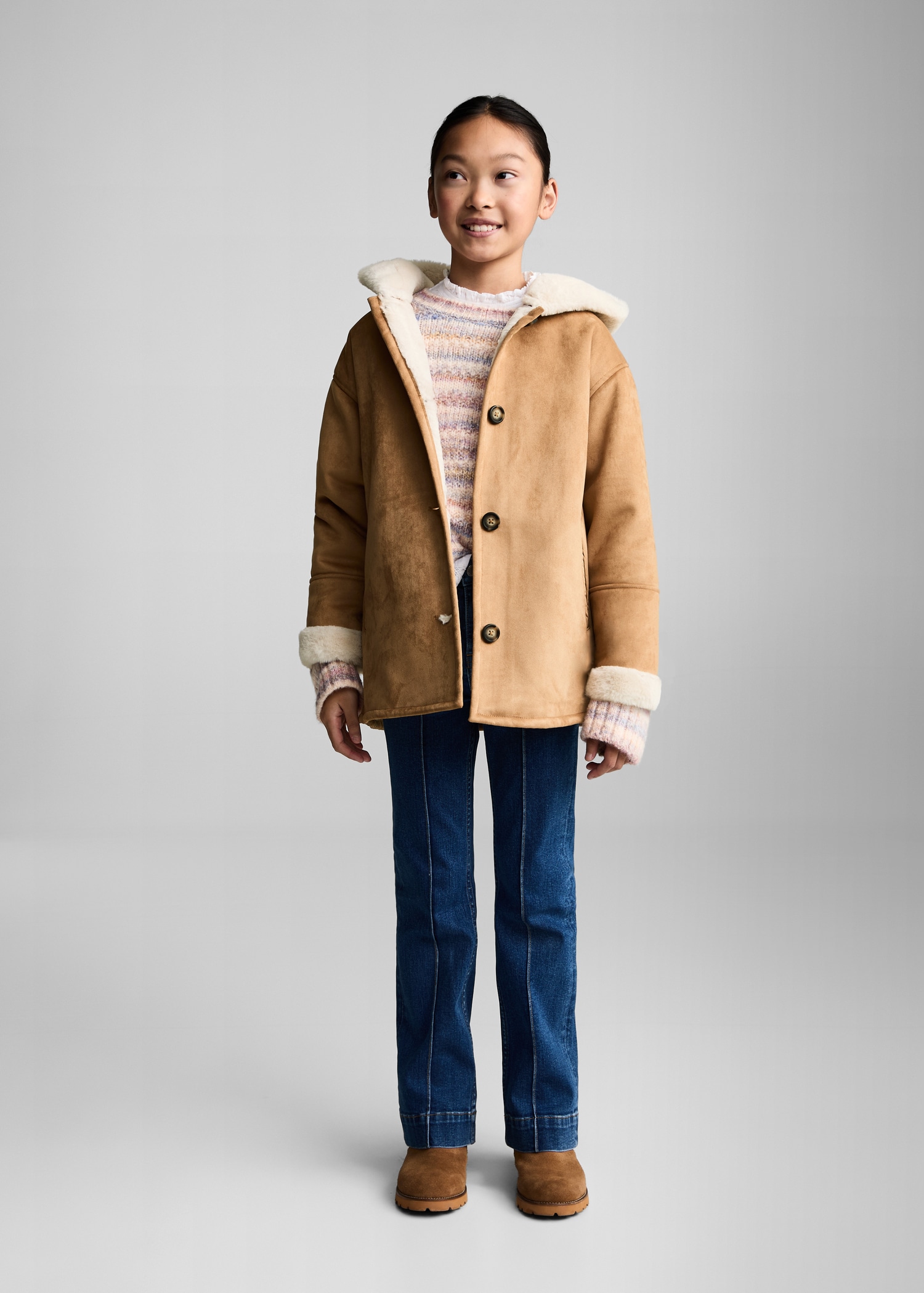 Niña Abrigos Mango Ropa Para Niños Mango Kids Abrigo De Invierno