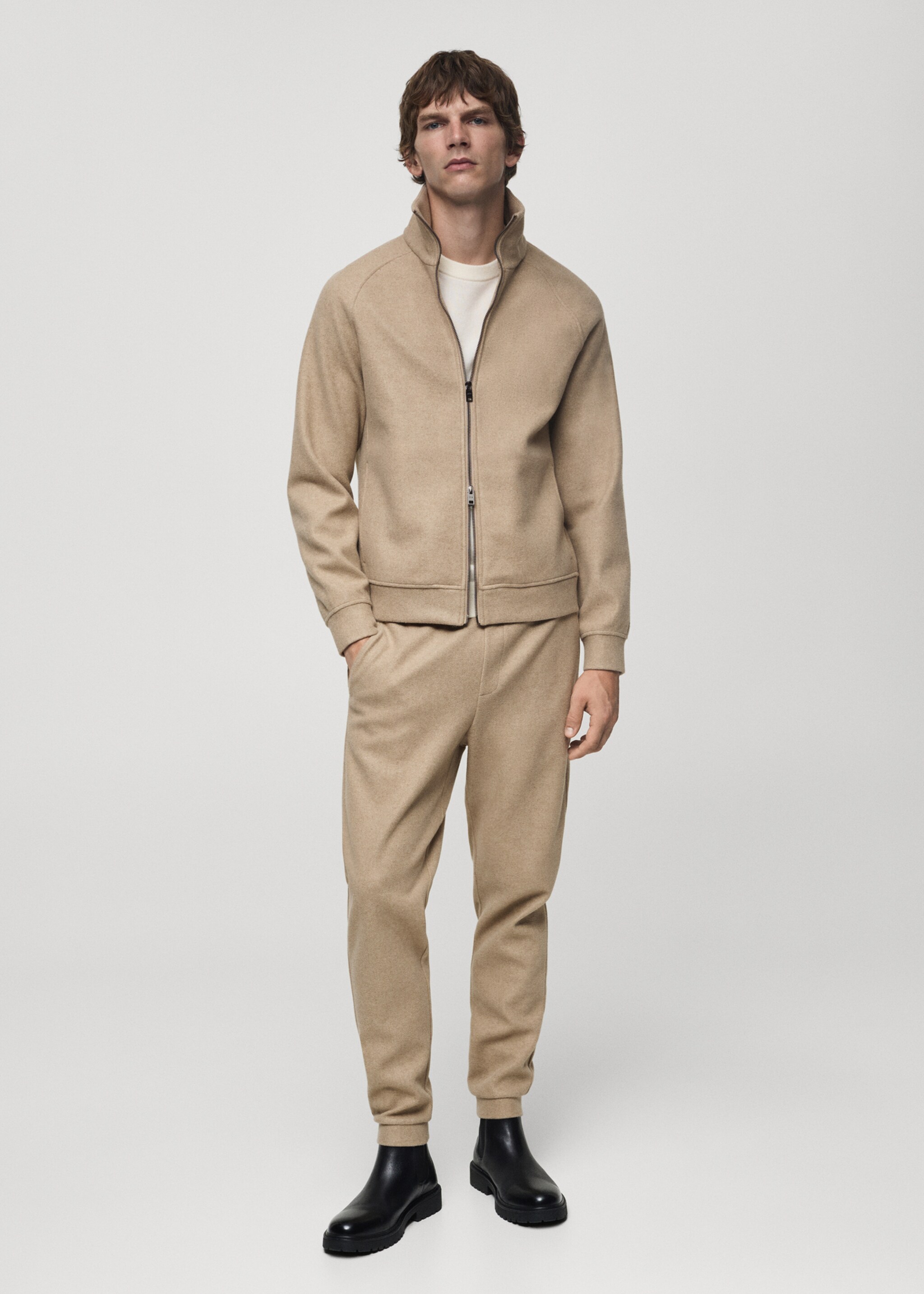 Veste zippée regular-fit - Plan général