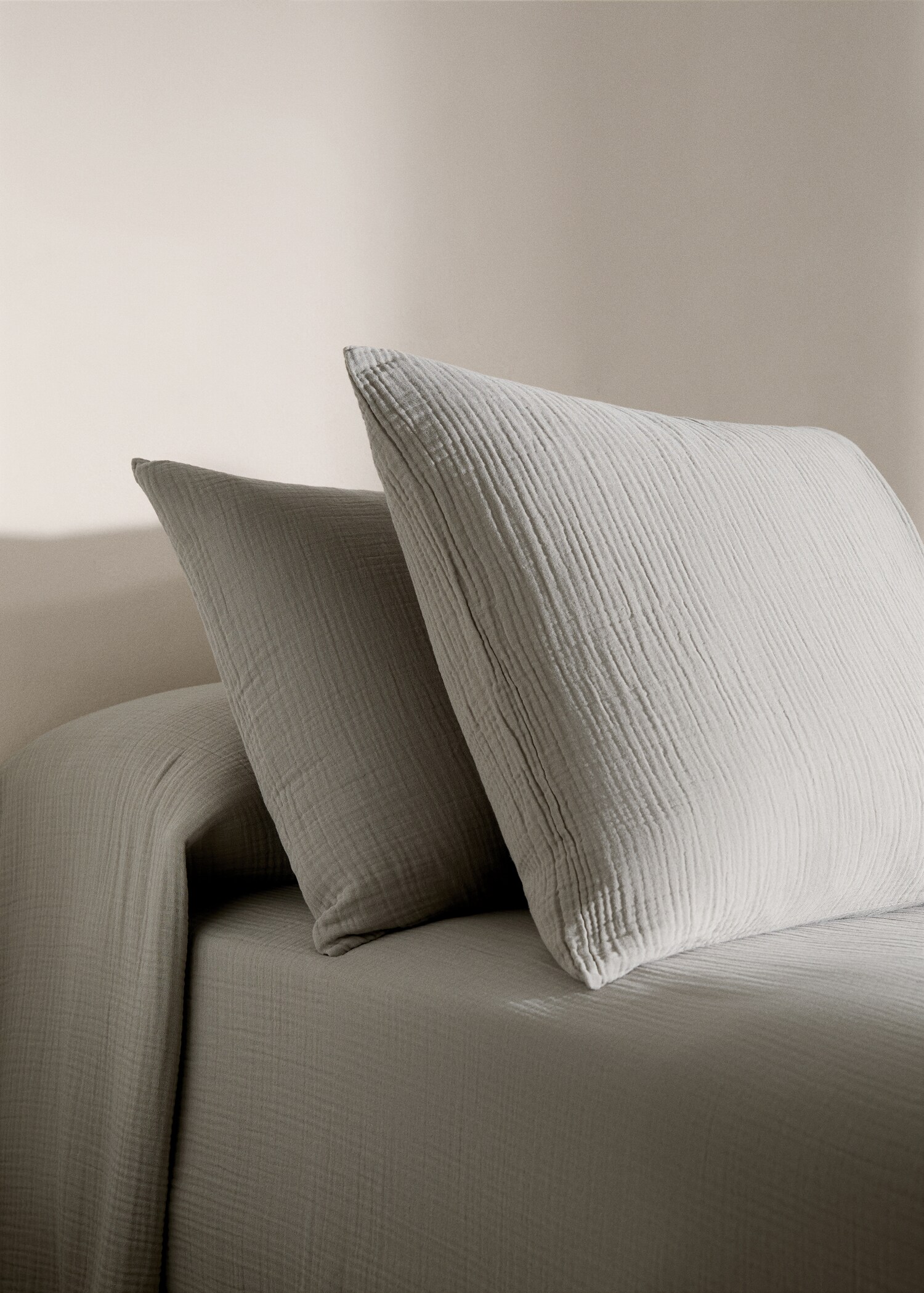 Cotton gauze pillowcase 60x60cm - General plane