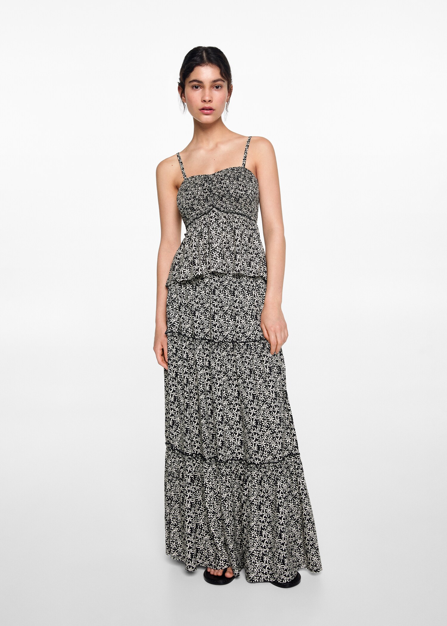 Floral print top - General plane