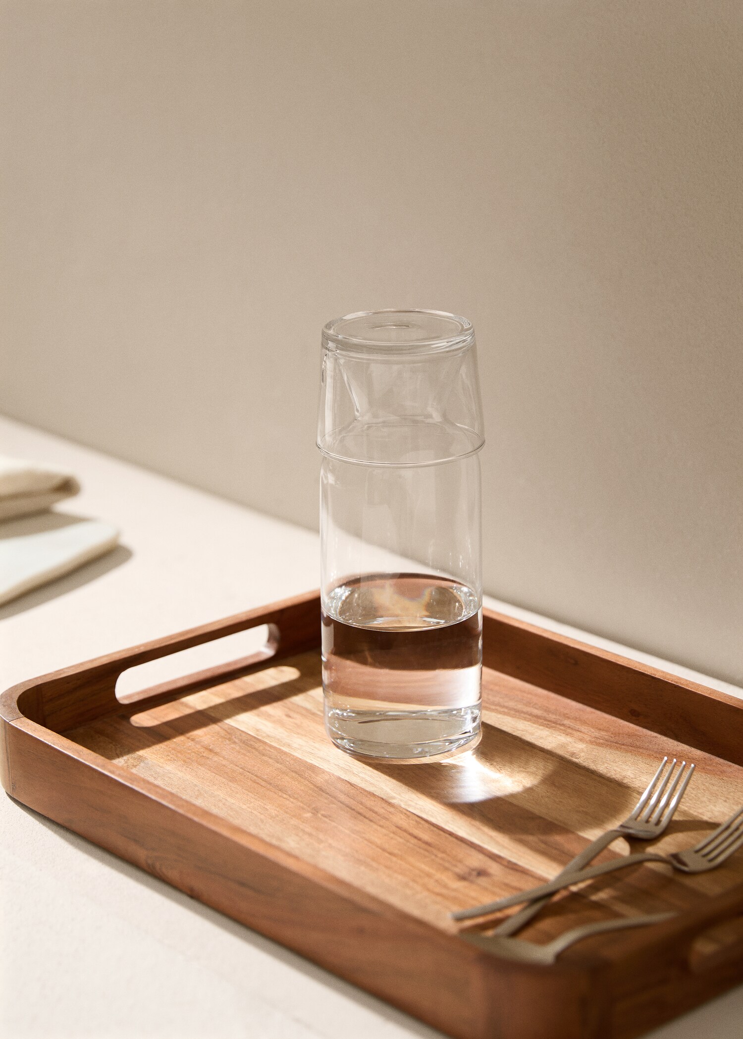 Flaske- og glasspakke - Total bildeutsnitt