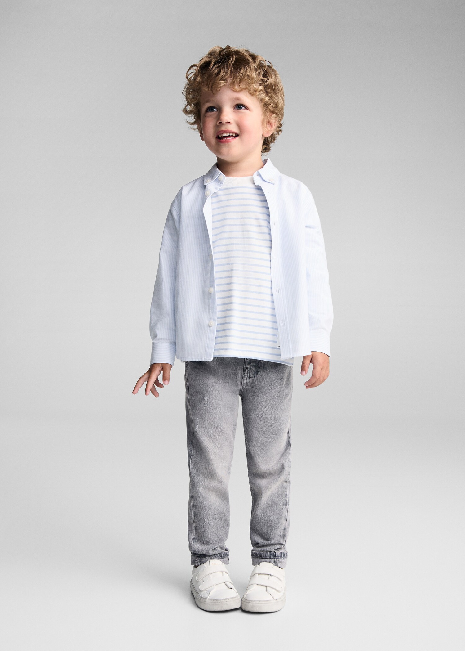 Oxford cotton shirt - General plane