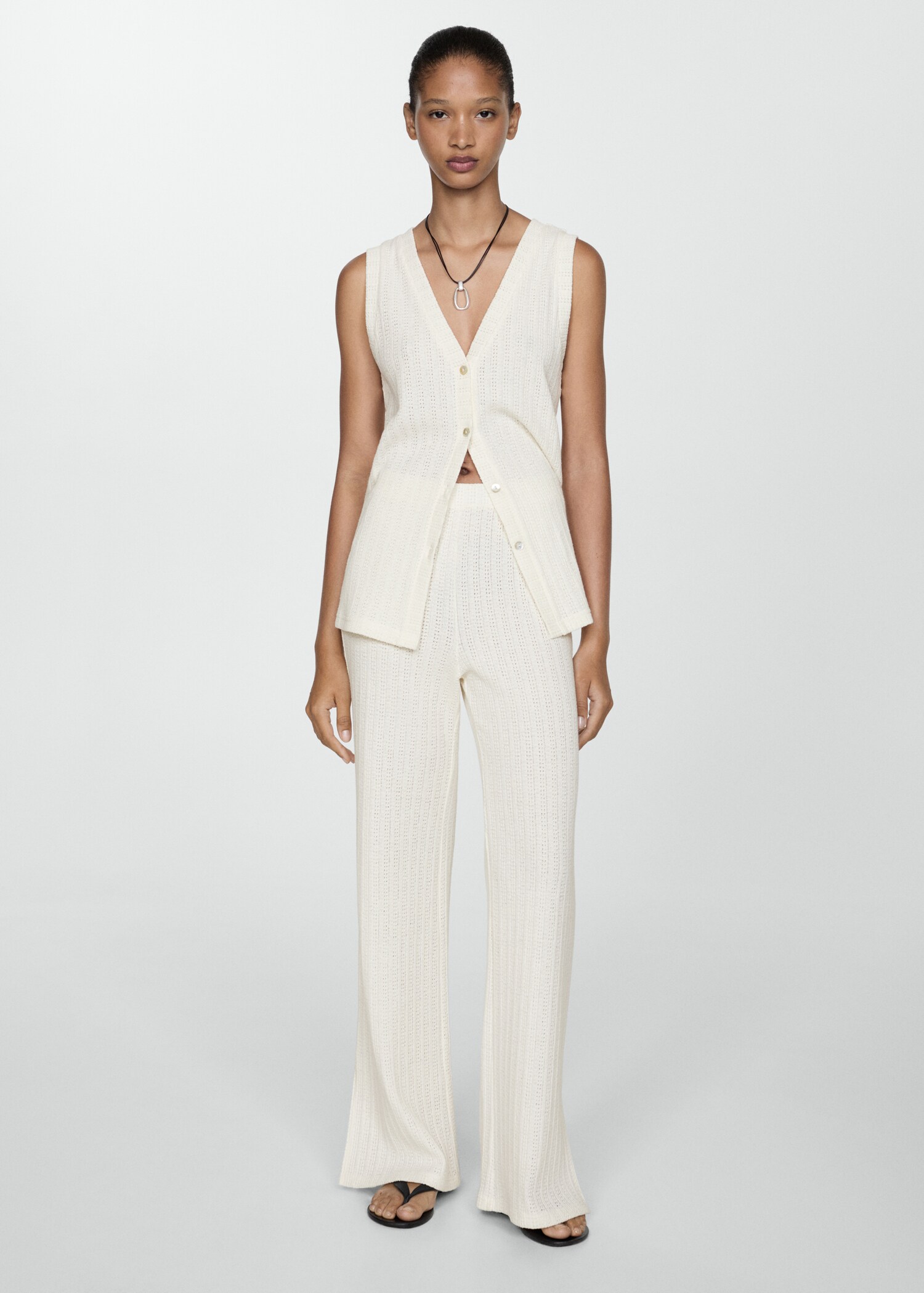 Pantalon droit crochet - Plan général